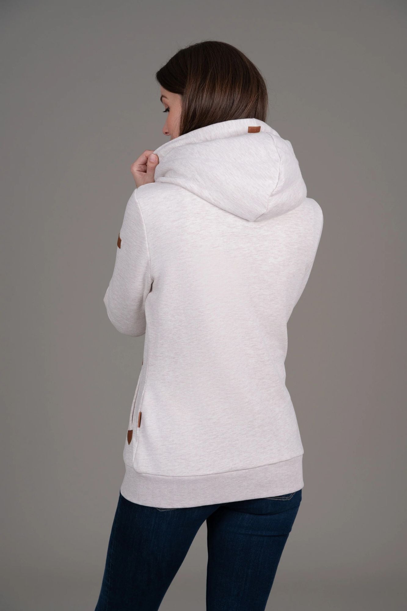Athena Asymmetric Zip Hoodie