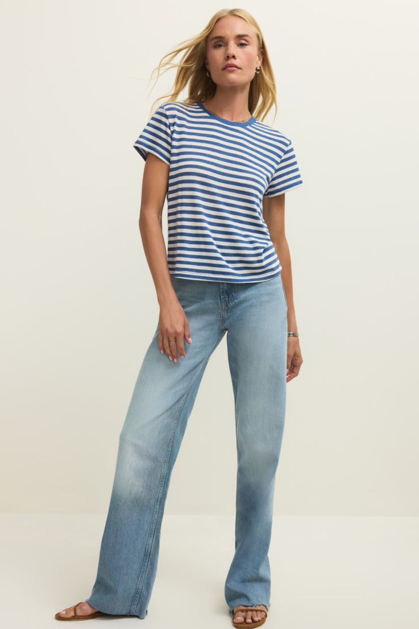Tourist Airy Striped Tee