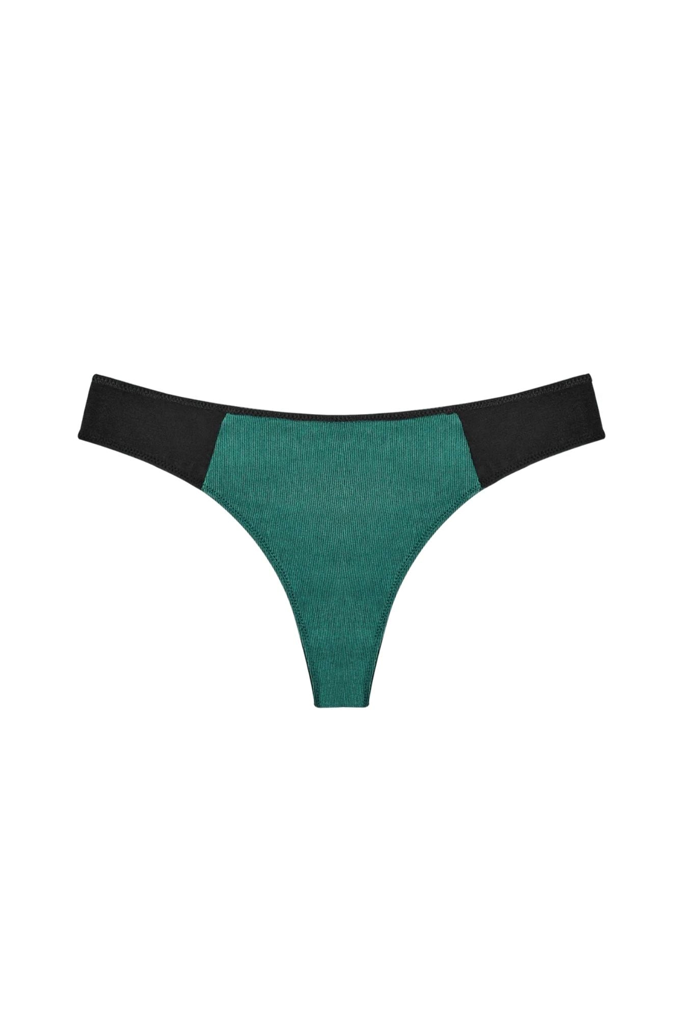 Low Profile Thong Mineral Undies | Black