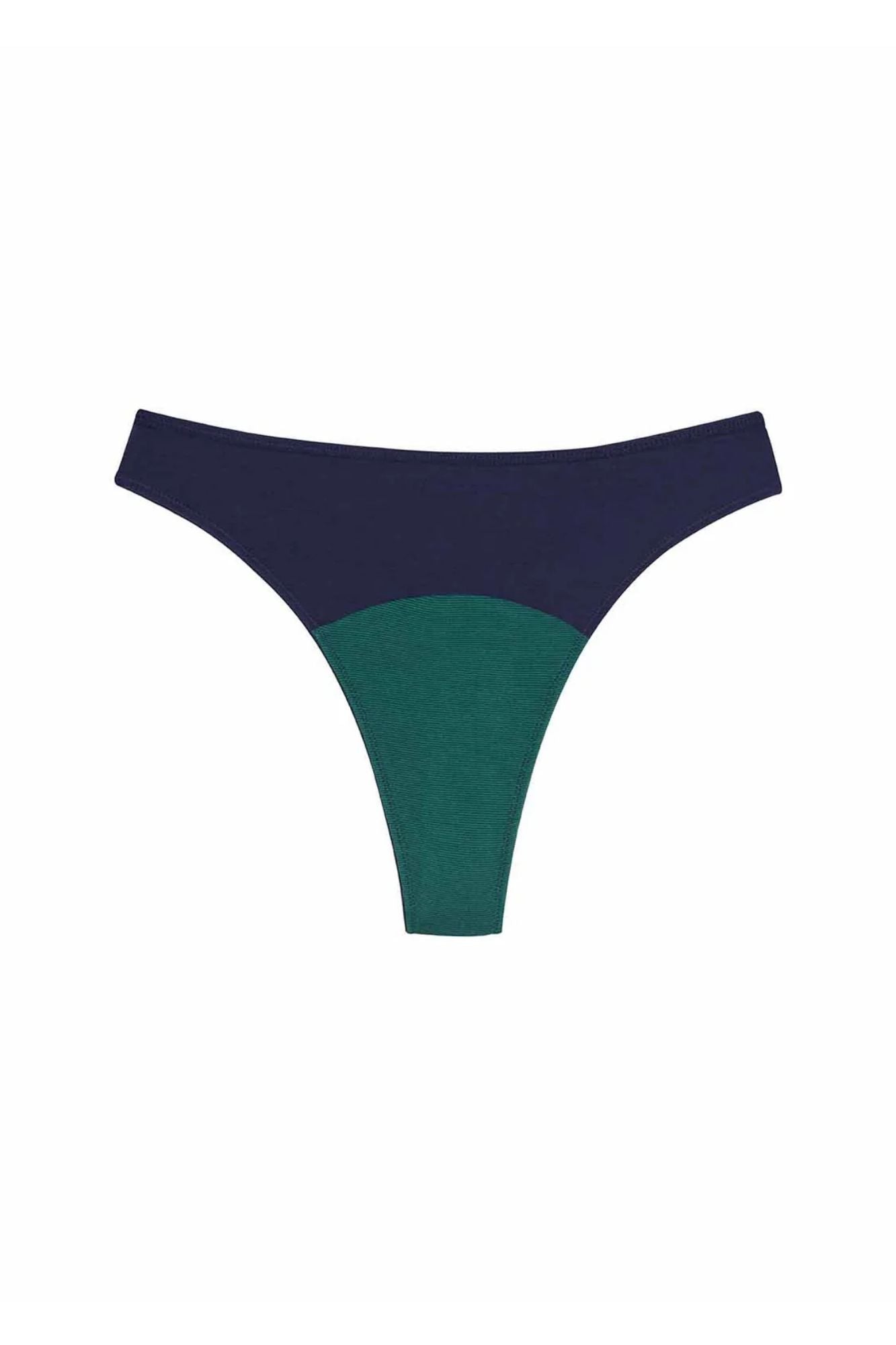 High Rise Thong Mineral Undies | Navy