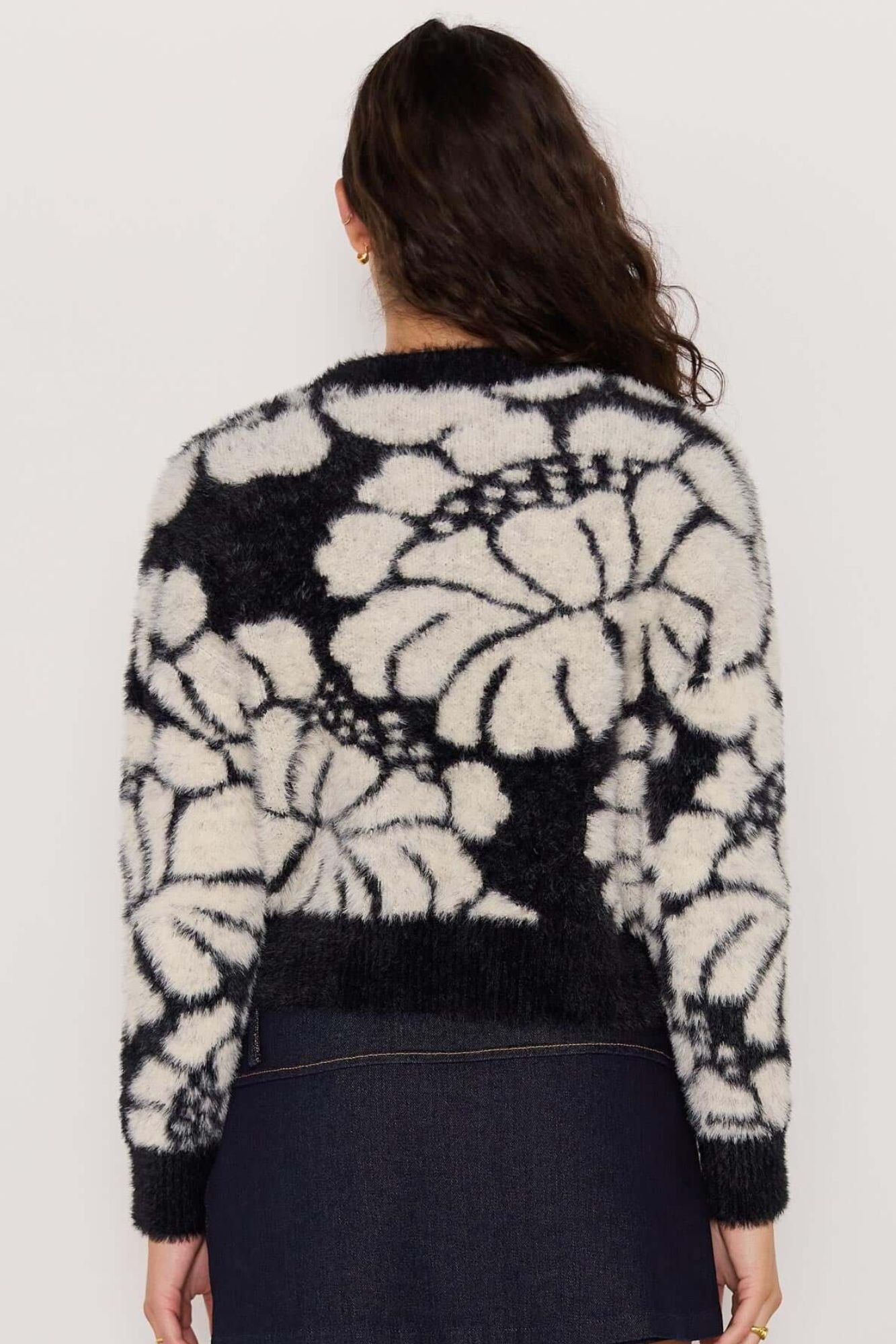 Eden Intarzia Knit Sweater
