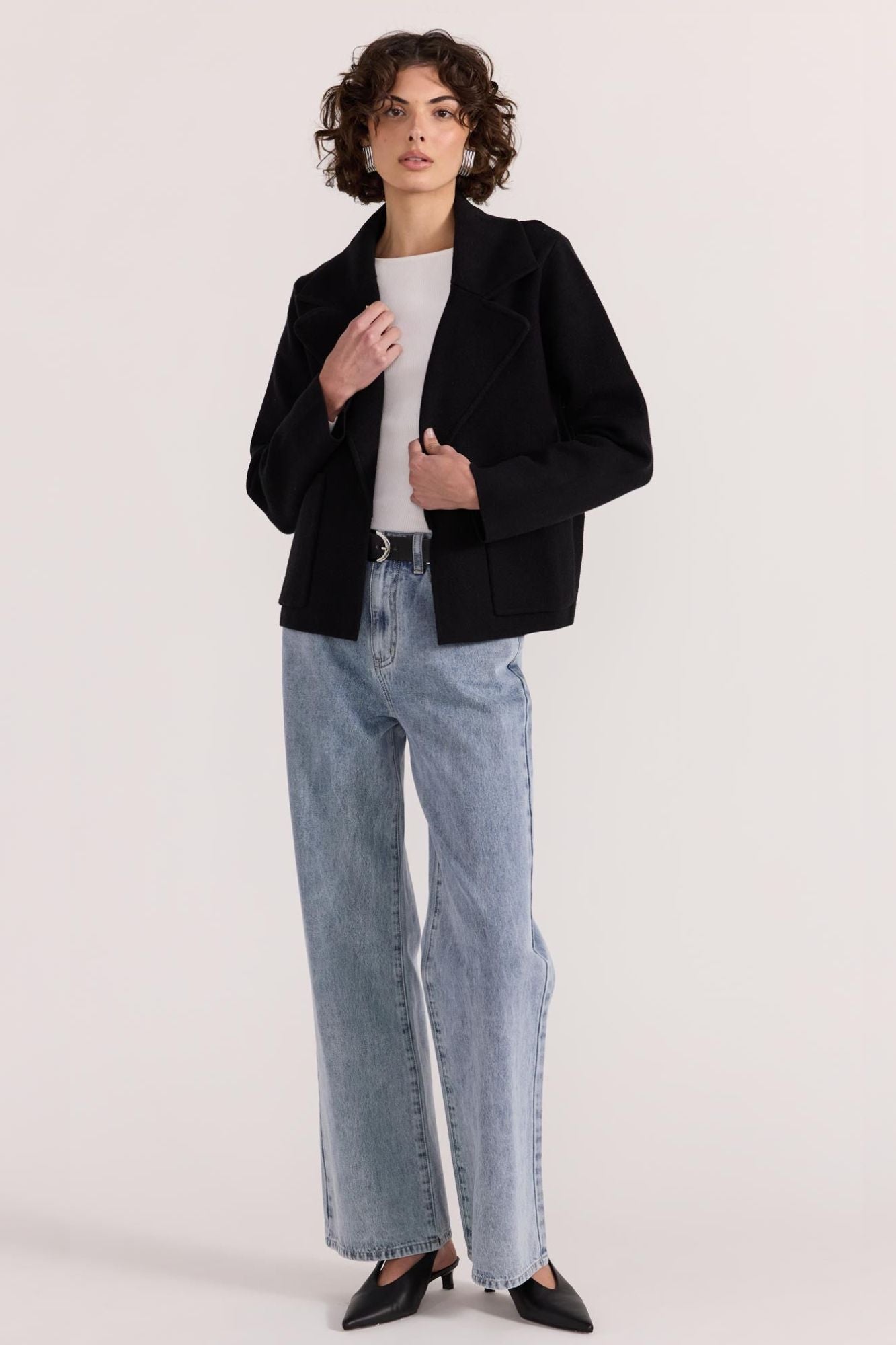 Aiden Cropped Coatigan