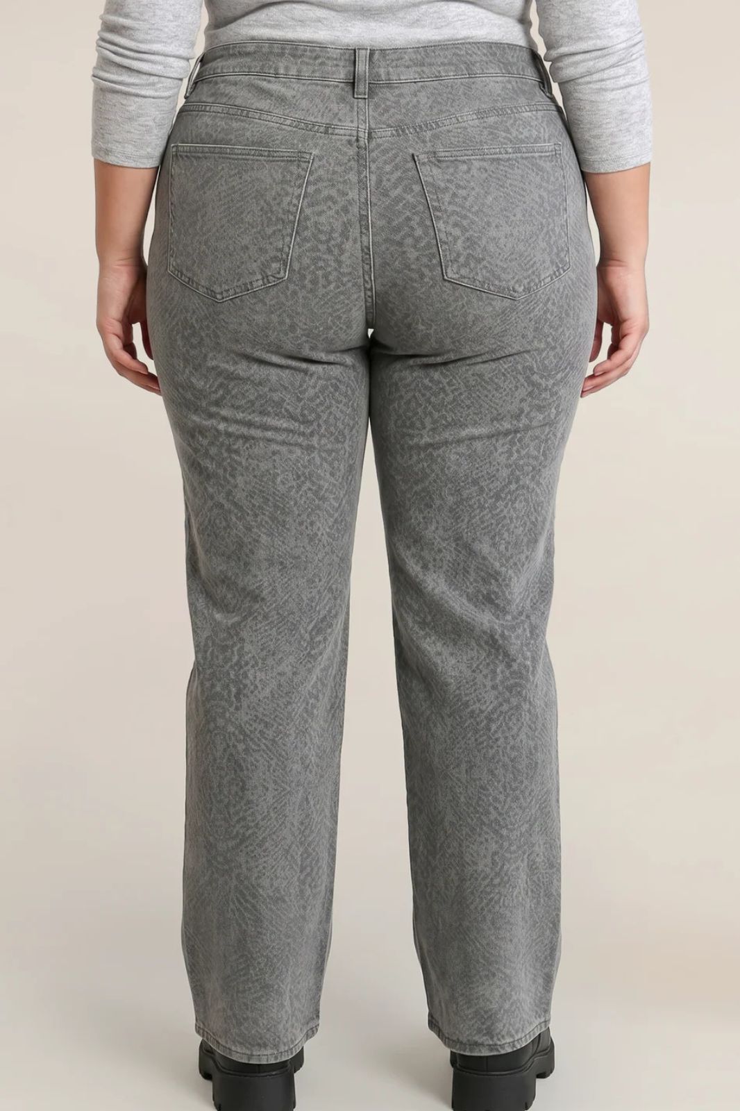 Snake Print Jean