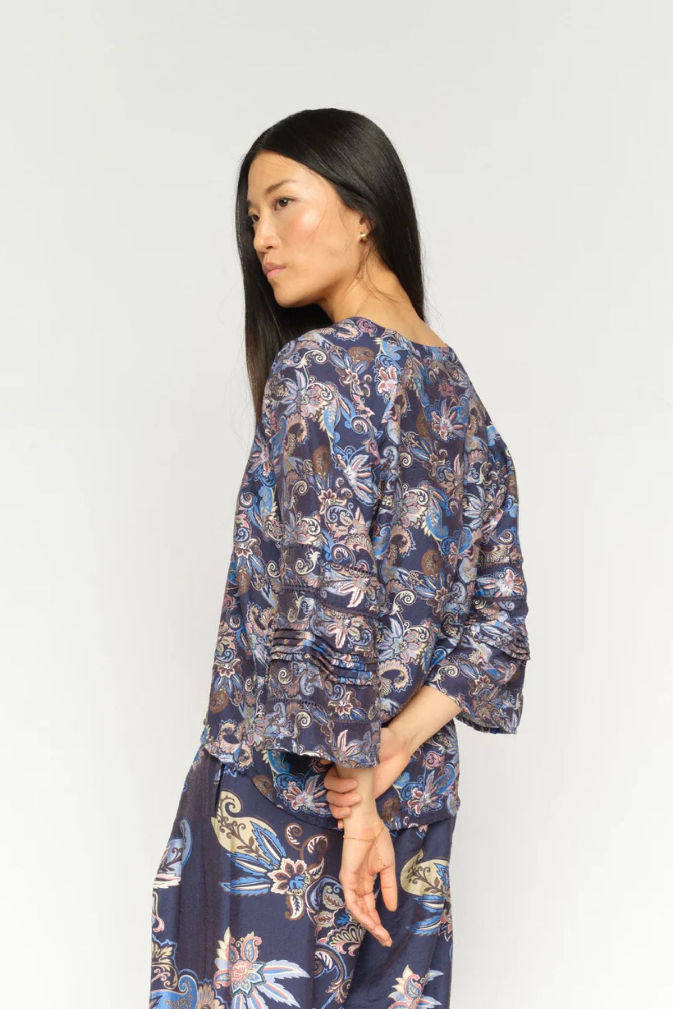 Aleysa Paisley Blouse