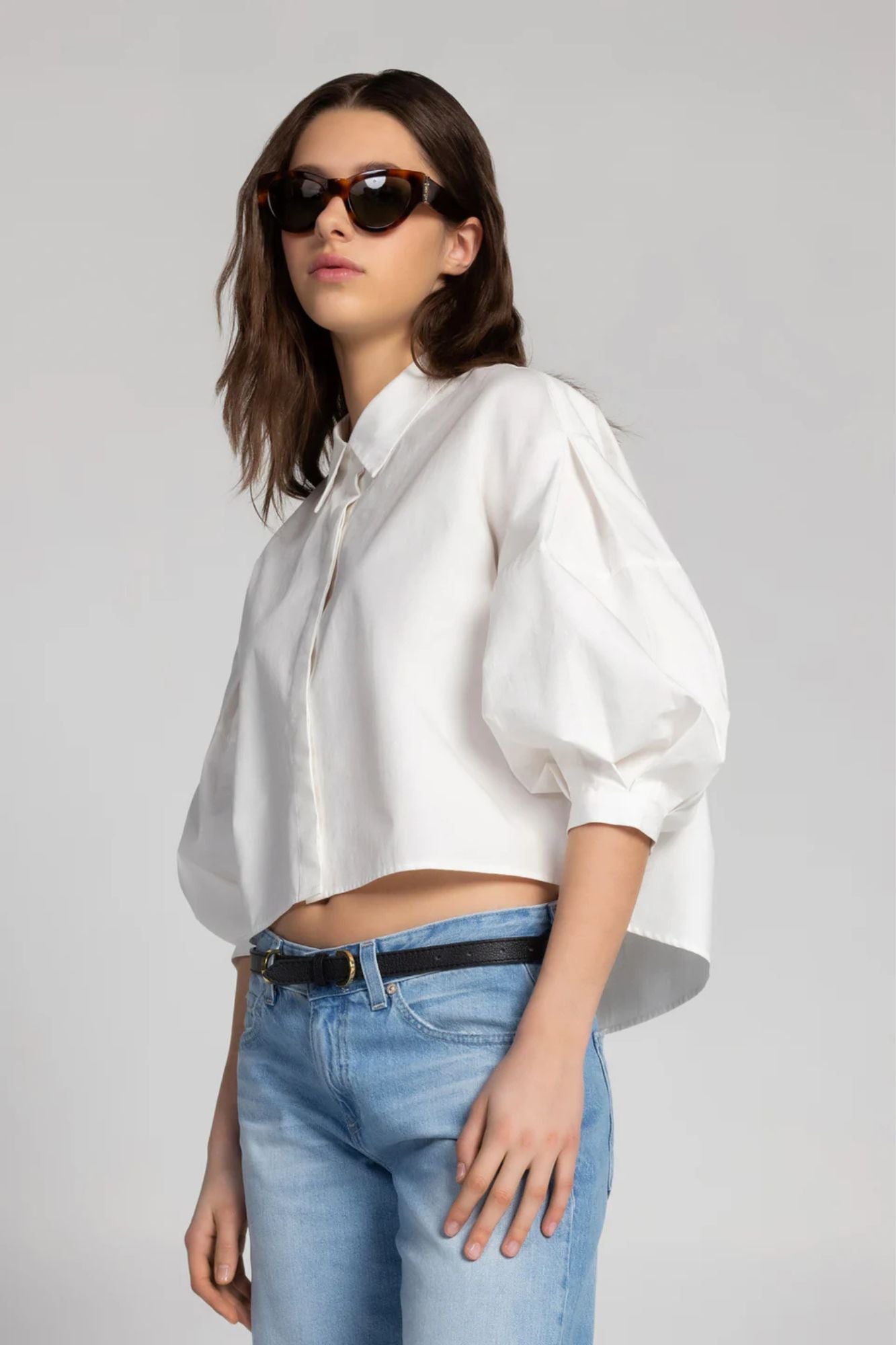 Simply Puff Sleeve Shirt