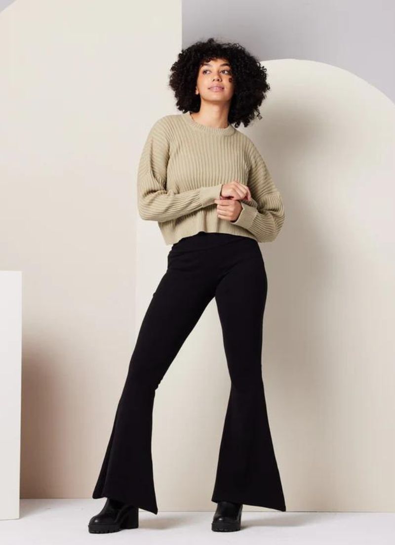 Pull Diamant Vert Kaki