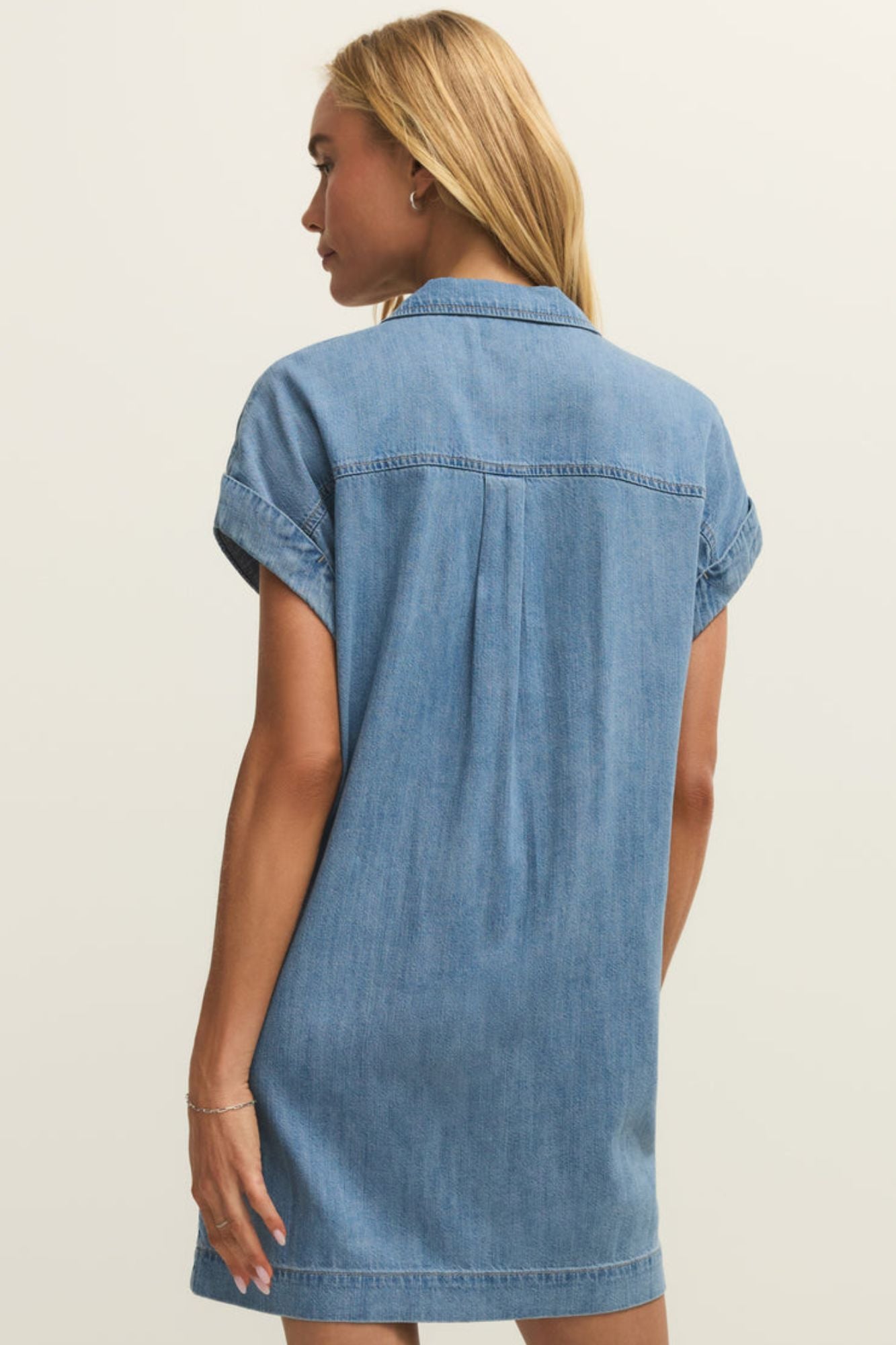 Napa Denim Mini Dress