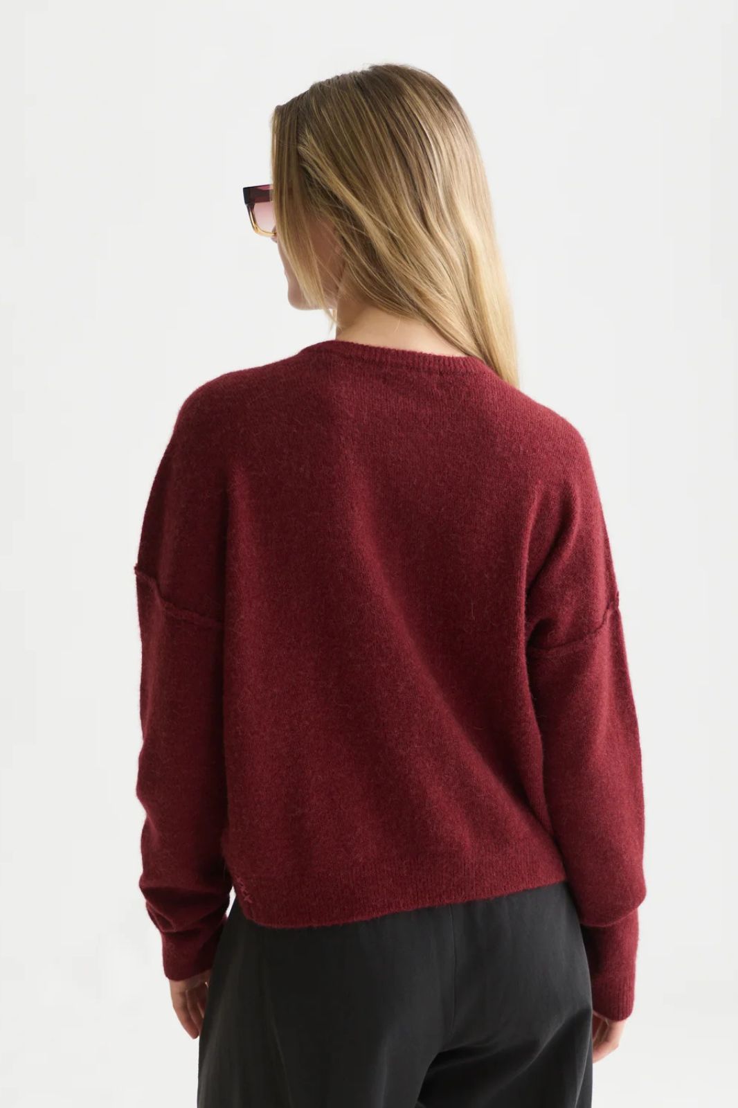 Fuzzy Relaxed Fit Cardigan