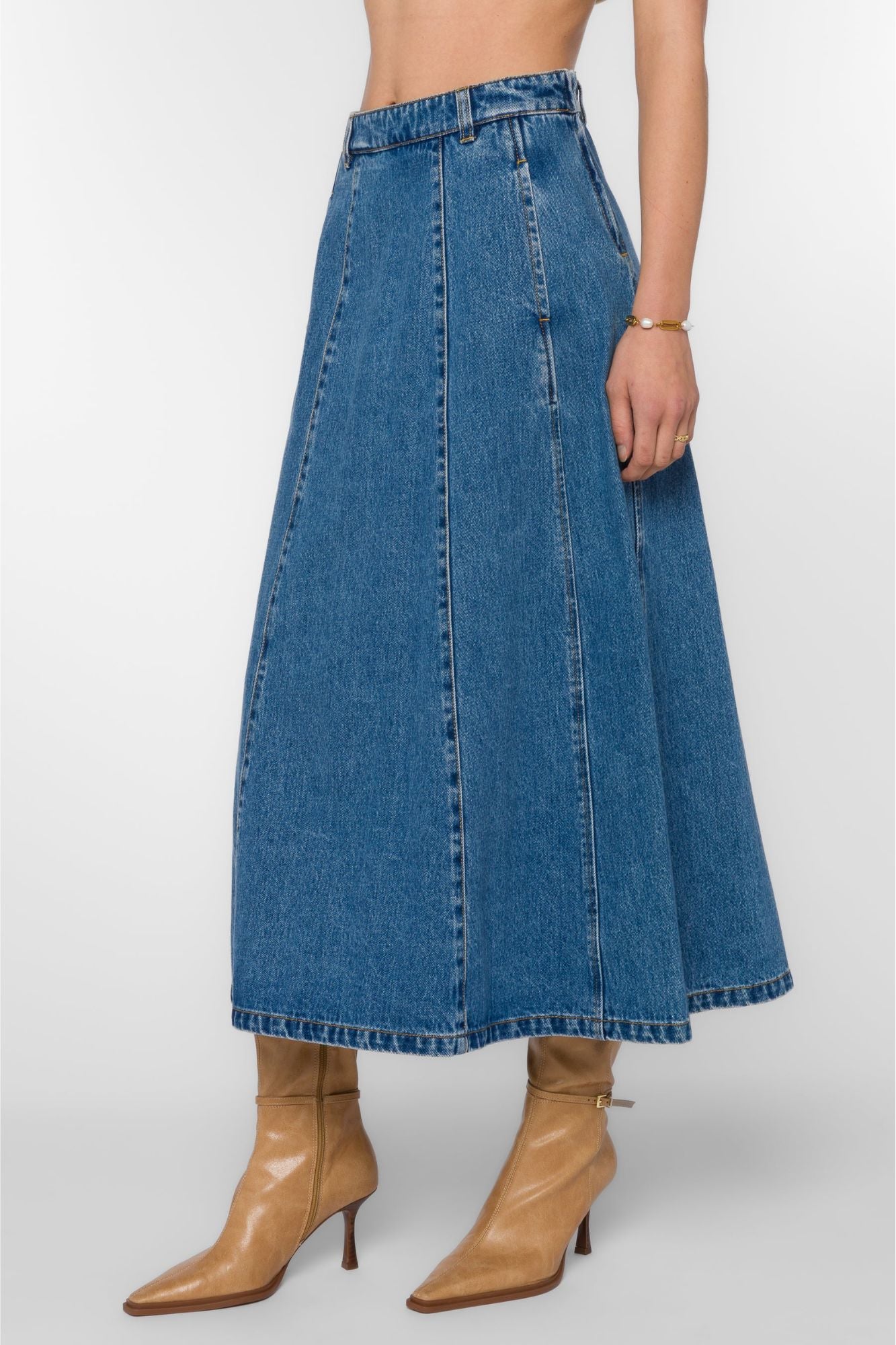 Dallas Denim Skirt