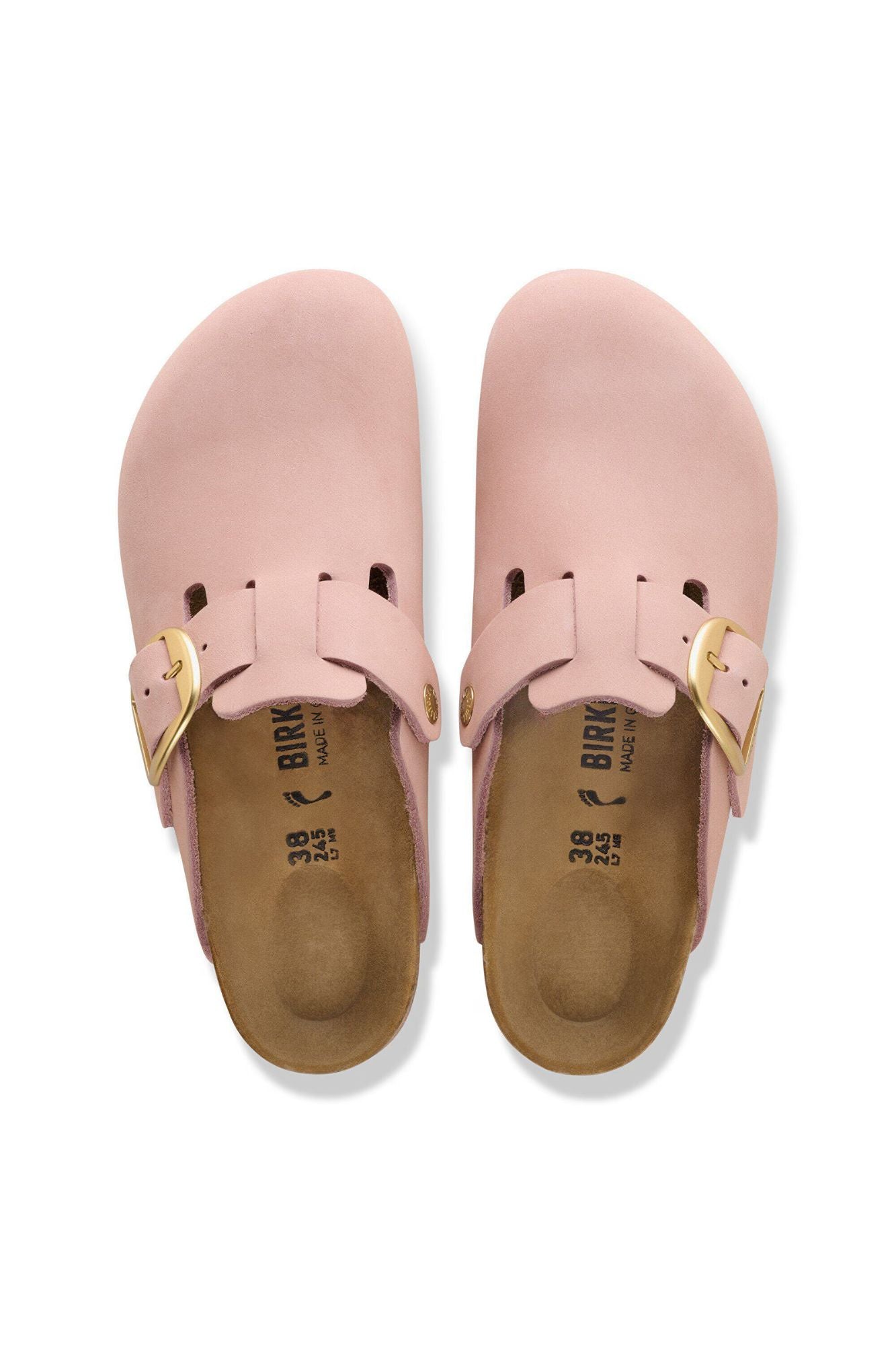 Boston Big Buckle Nubuck Leather I Narrow