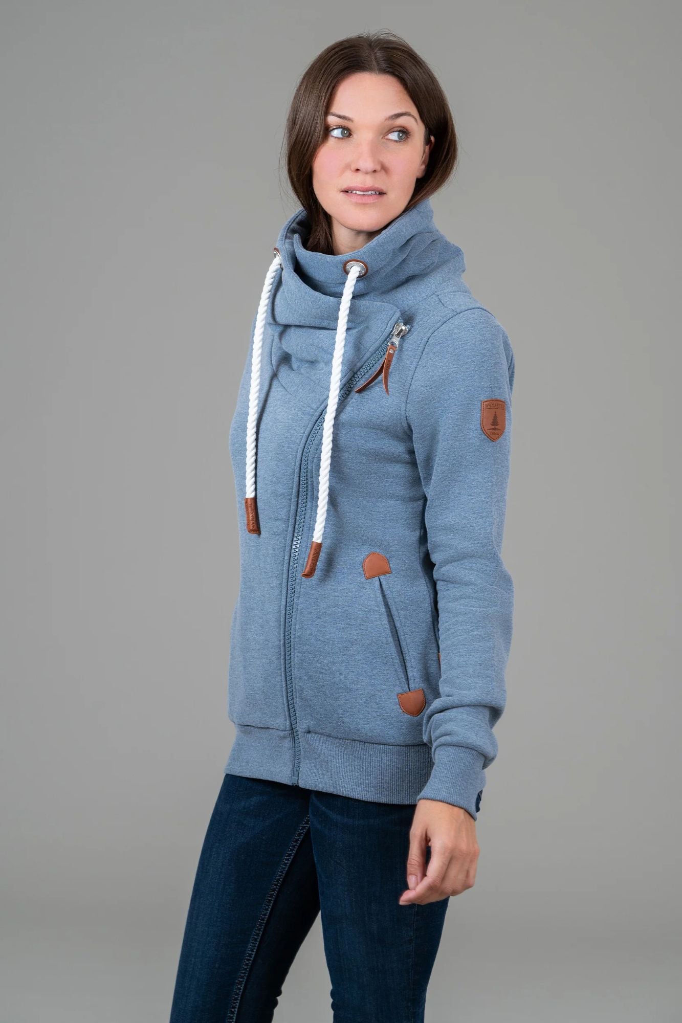 Hestia Full Zip High Collar