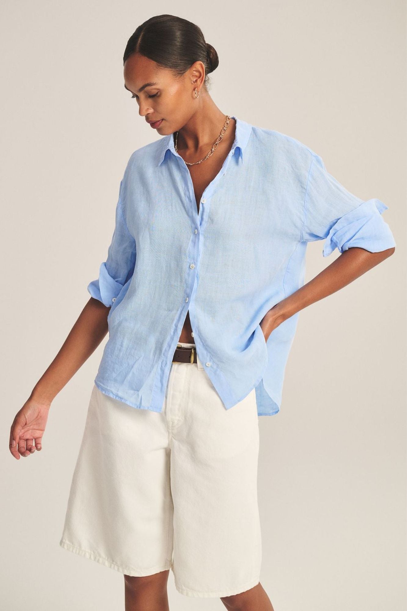 Brighton Linen Top