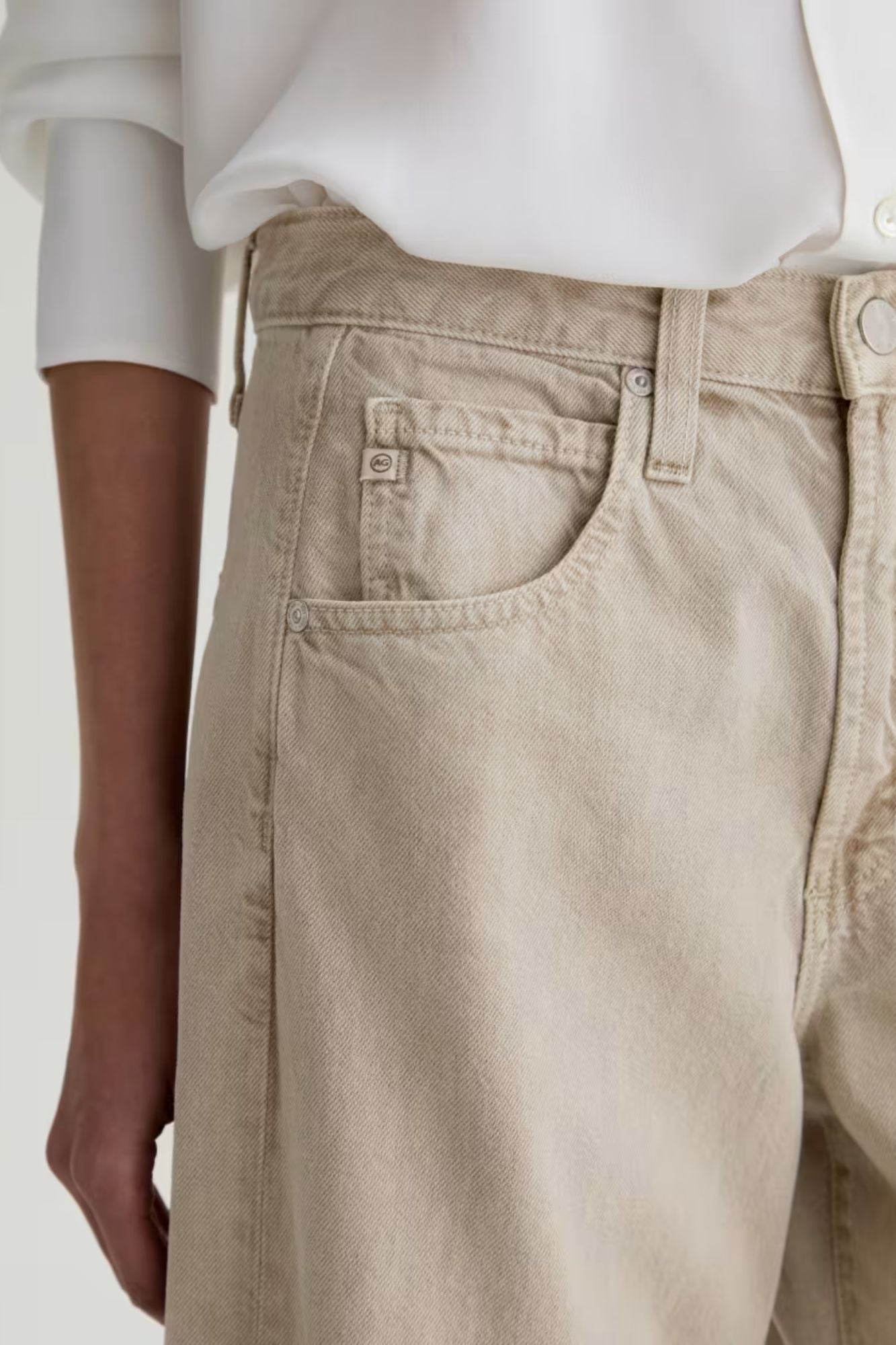 Hattie Crop High-Rise Barrel