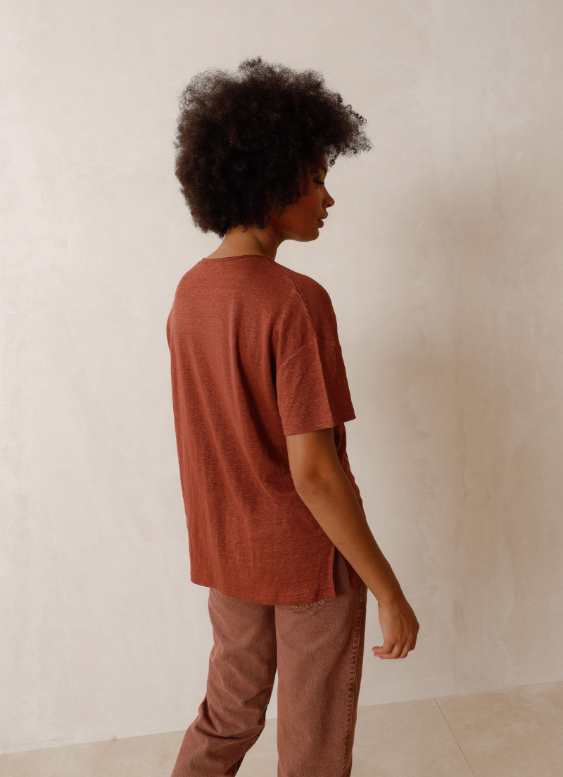 Juliette T-shirt basique col en V