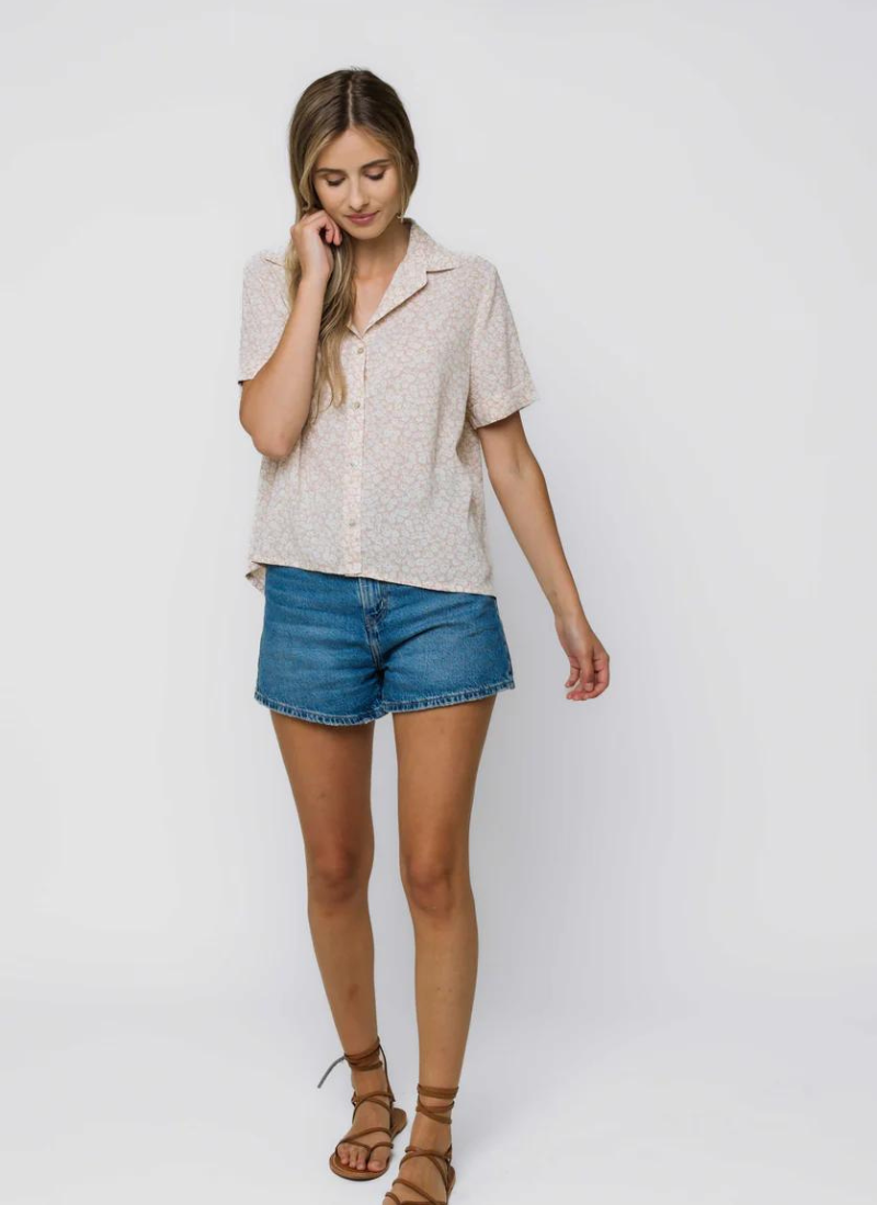 Nina Roll Cuff Shirt
