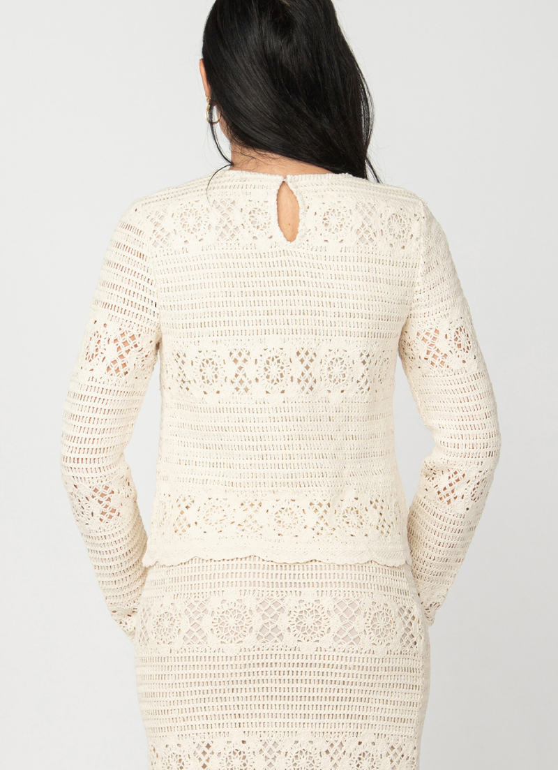 Celly Crochet Top