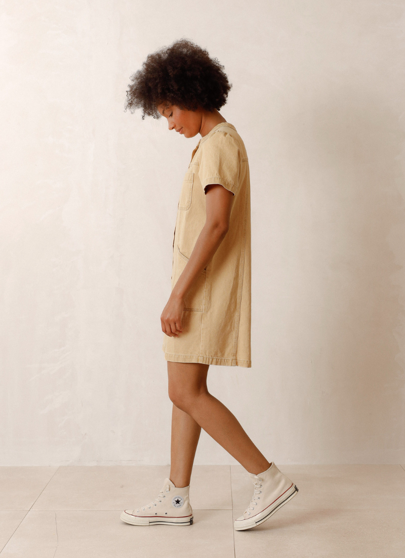 Robe en jean rétro Sophie