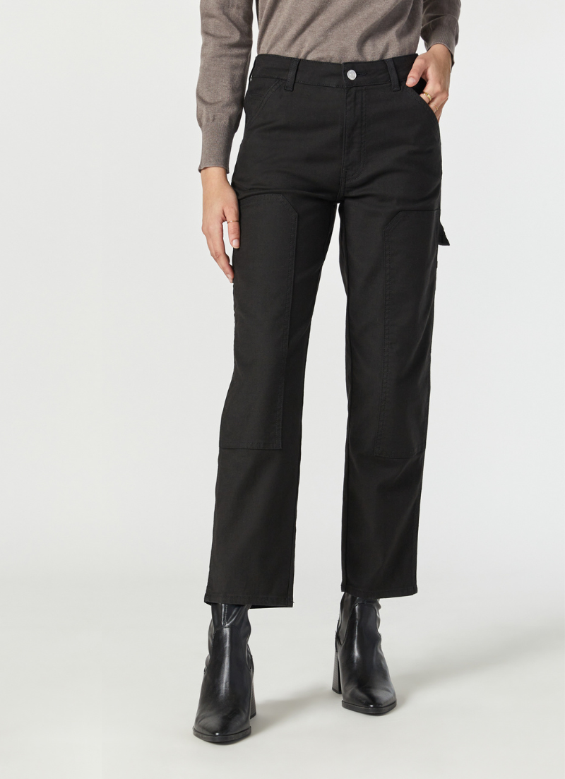 Luisa | Black Luxe Twill
