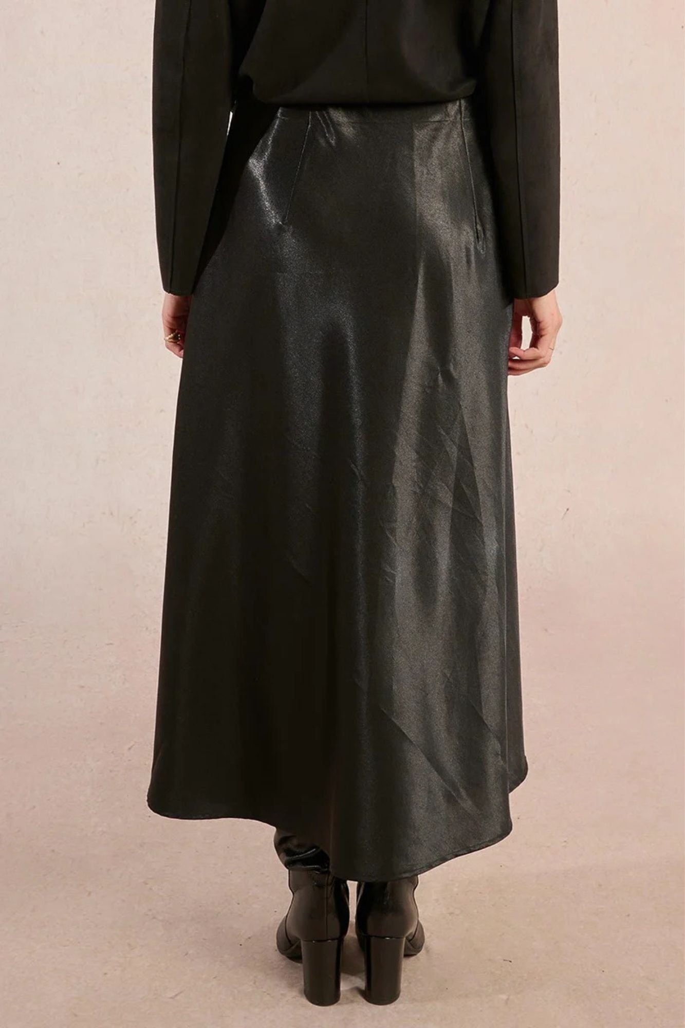 Ava Satin Skirt