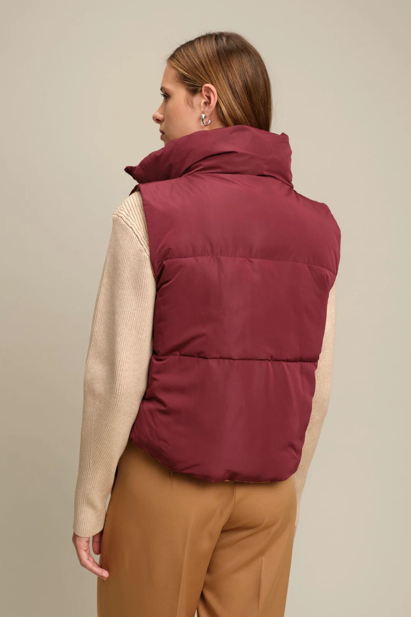 Kansas Reversible Puffer Vest