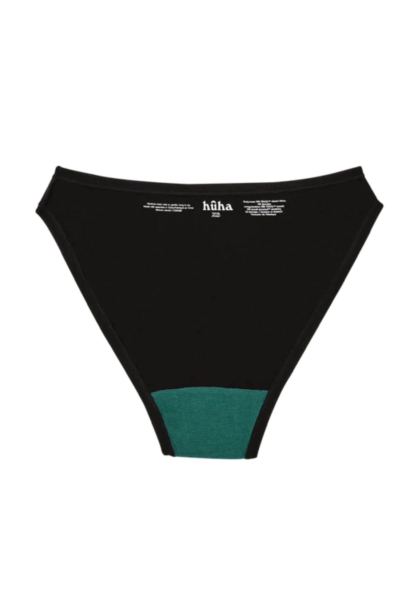 High Rise Bikini Mineral Undies | Black