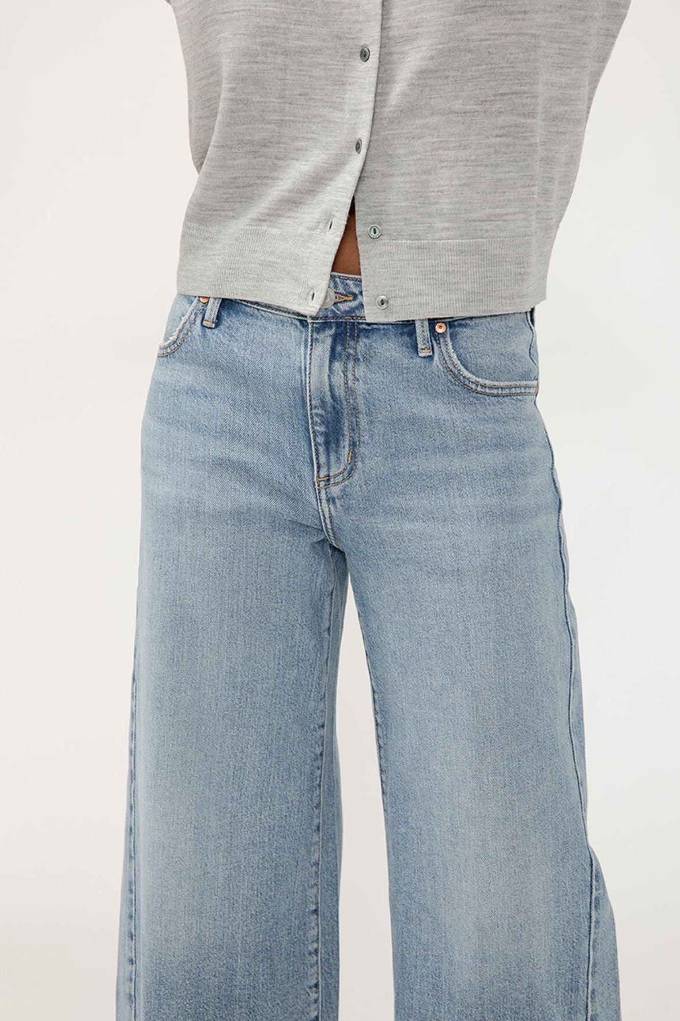 Isbister High Rise Wide Leg Jeans