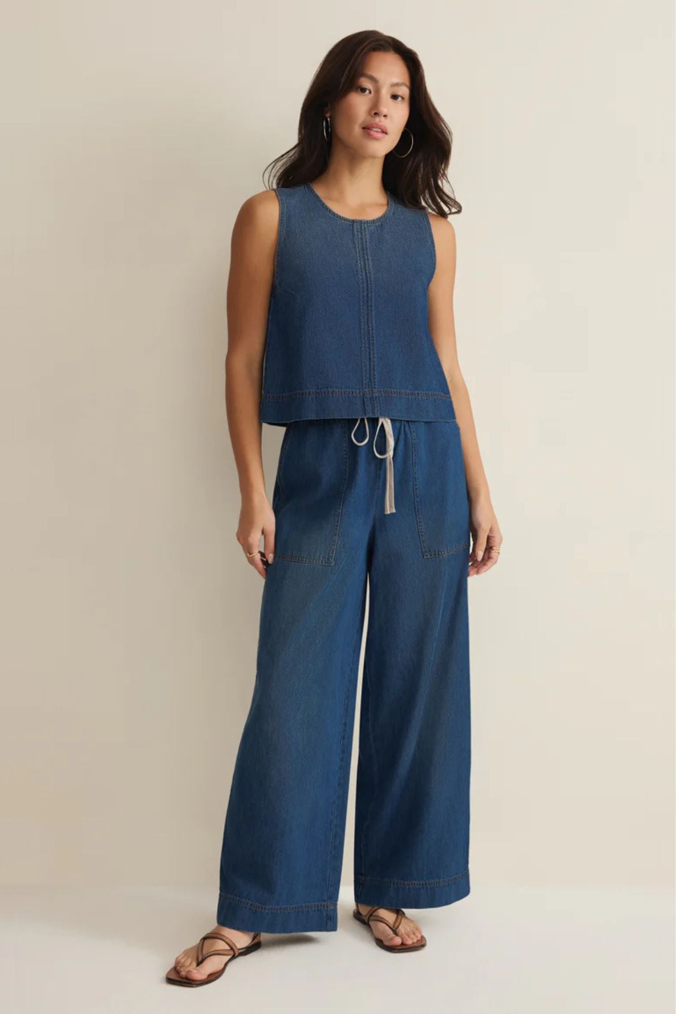 Daycation Denim Utility Pant