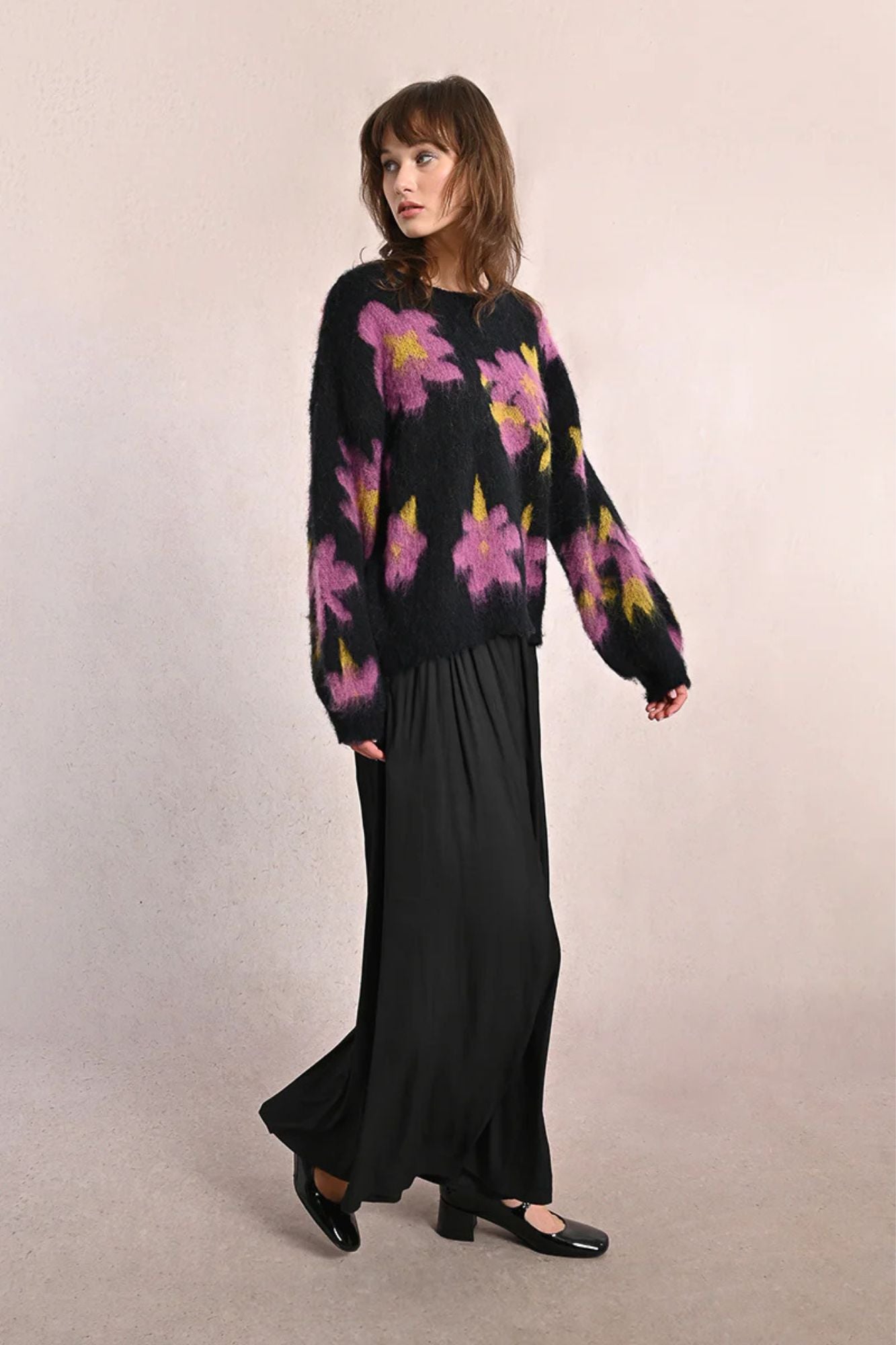 Winter Flower Sweater