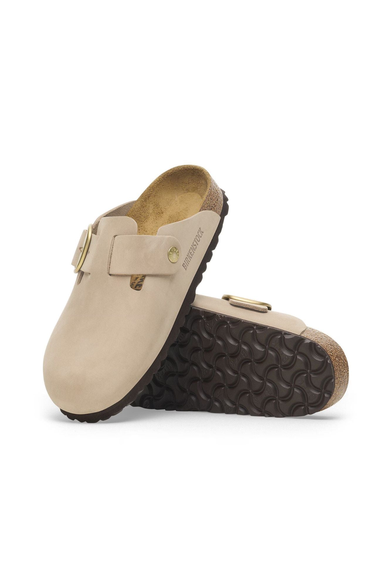 Boston Big Buckle Nubuck Leather | Narrow