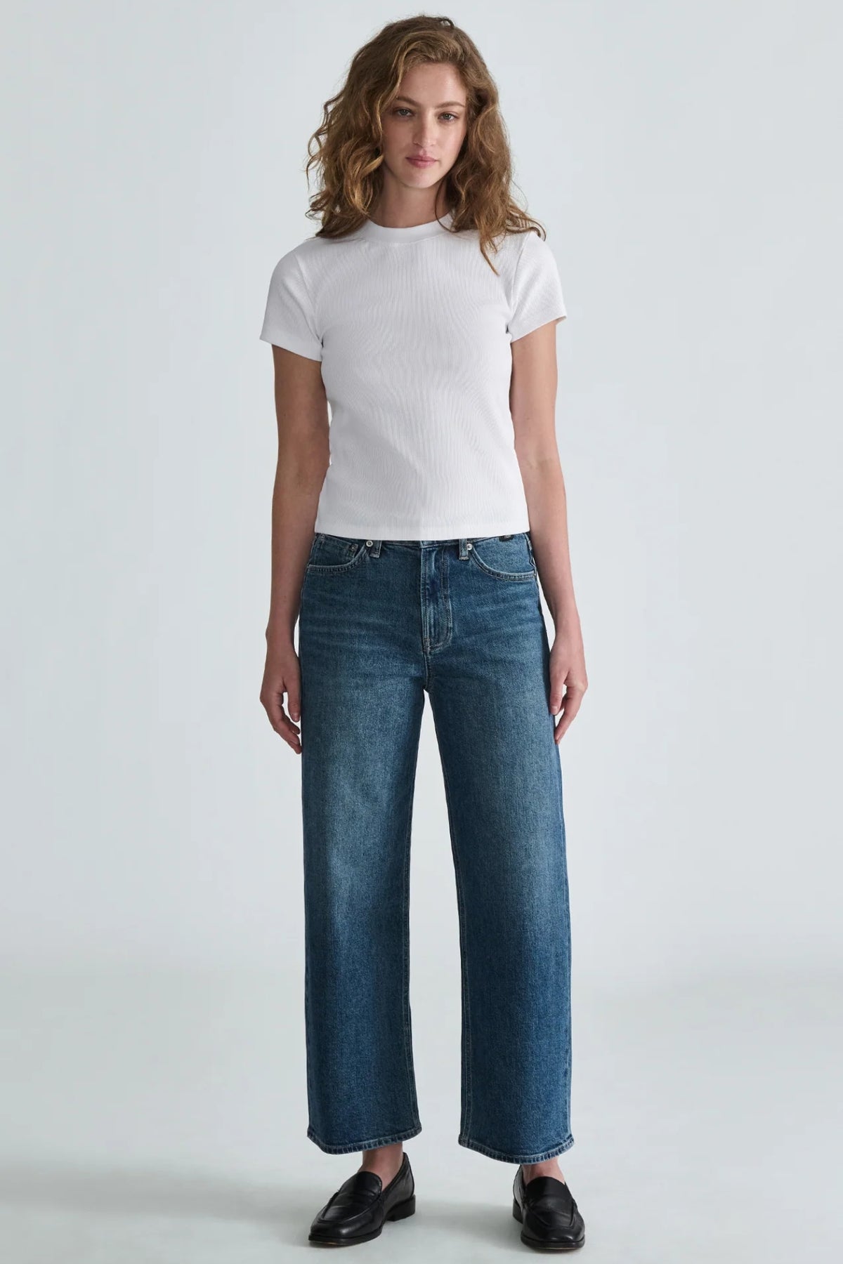 Genova High Rise Baggy Jean