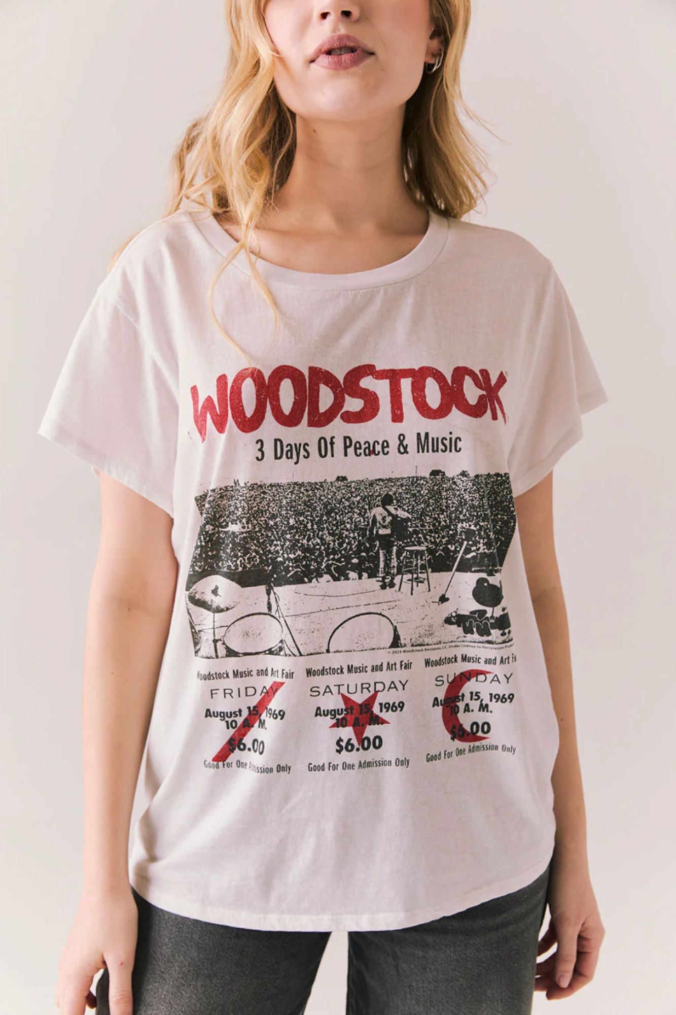 Woodstock Peace And Music Tee