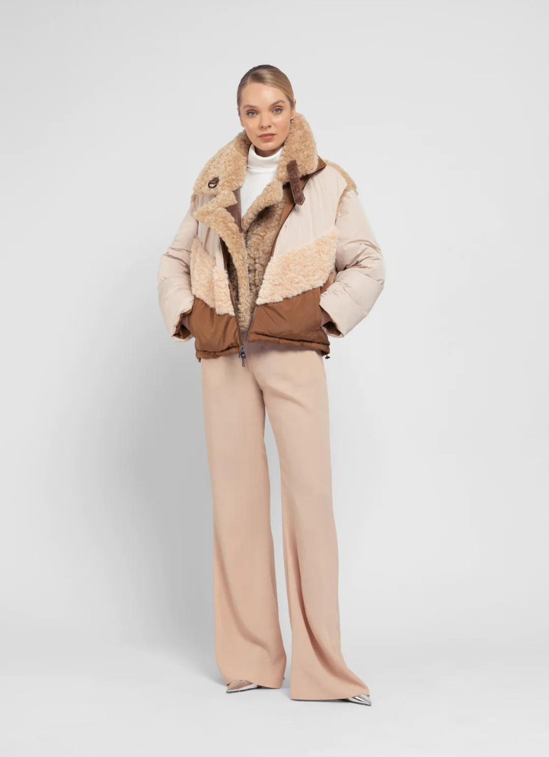 Manteau réversible Indy