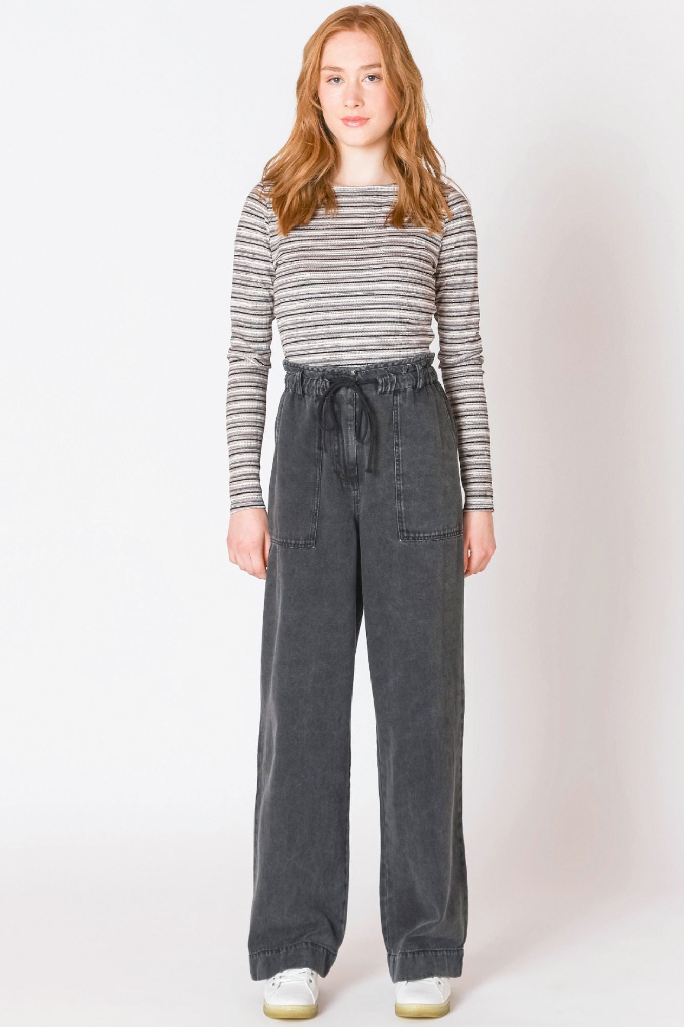 Wide Leg Denim Pant