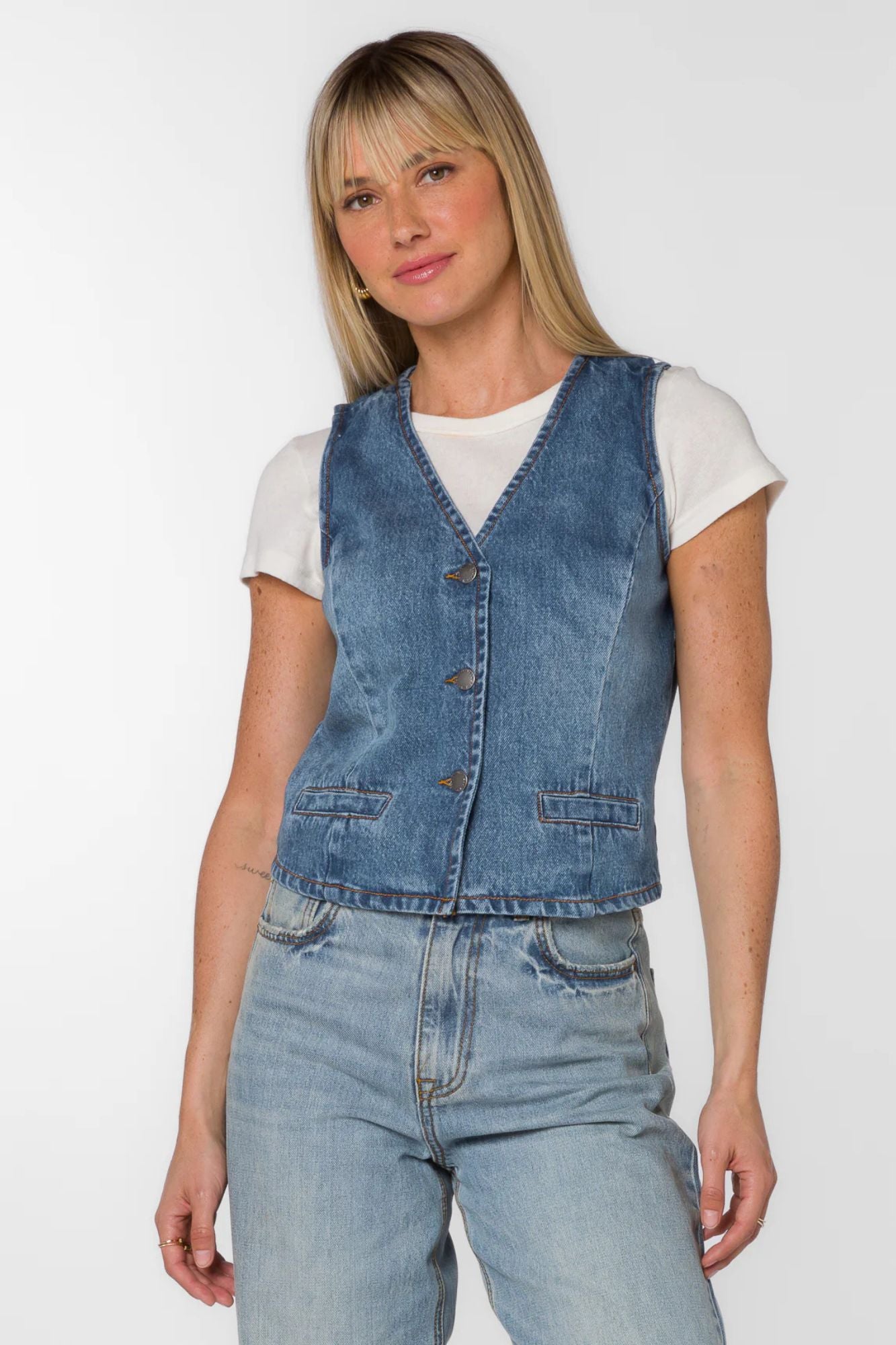 Dellis Denim Vest