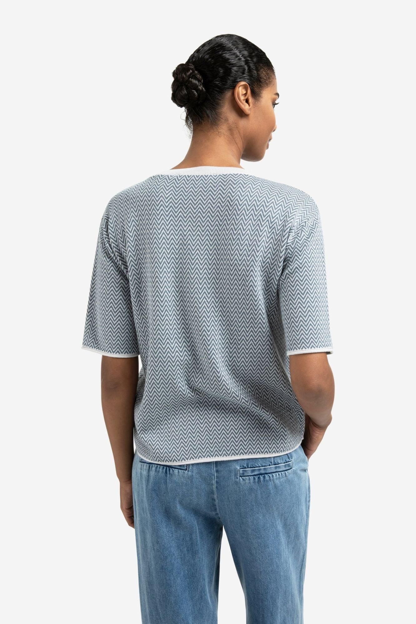 Heather Knit T-Shirt