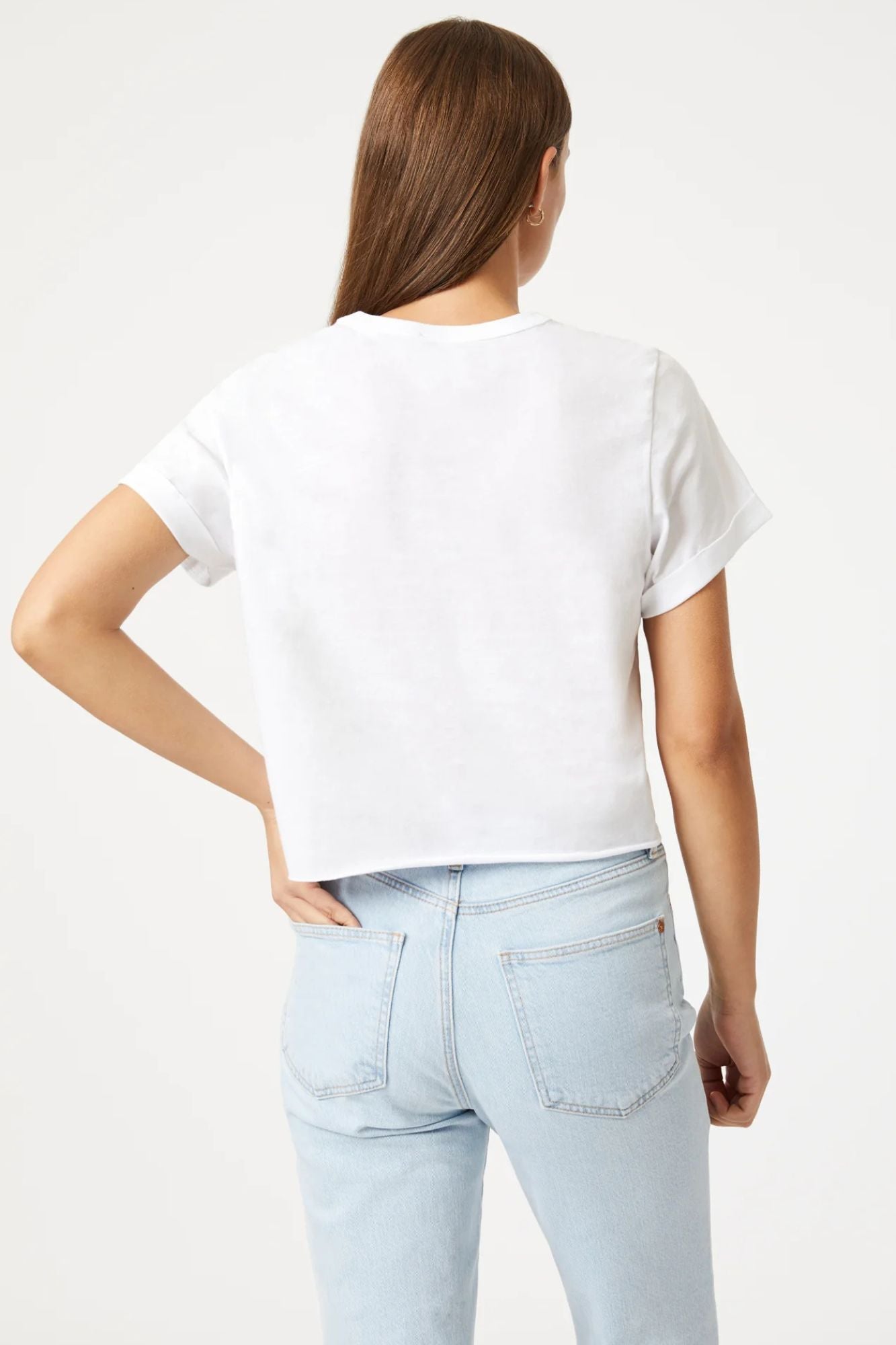 Cropped Cut Off T-shirt