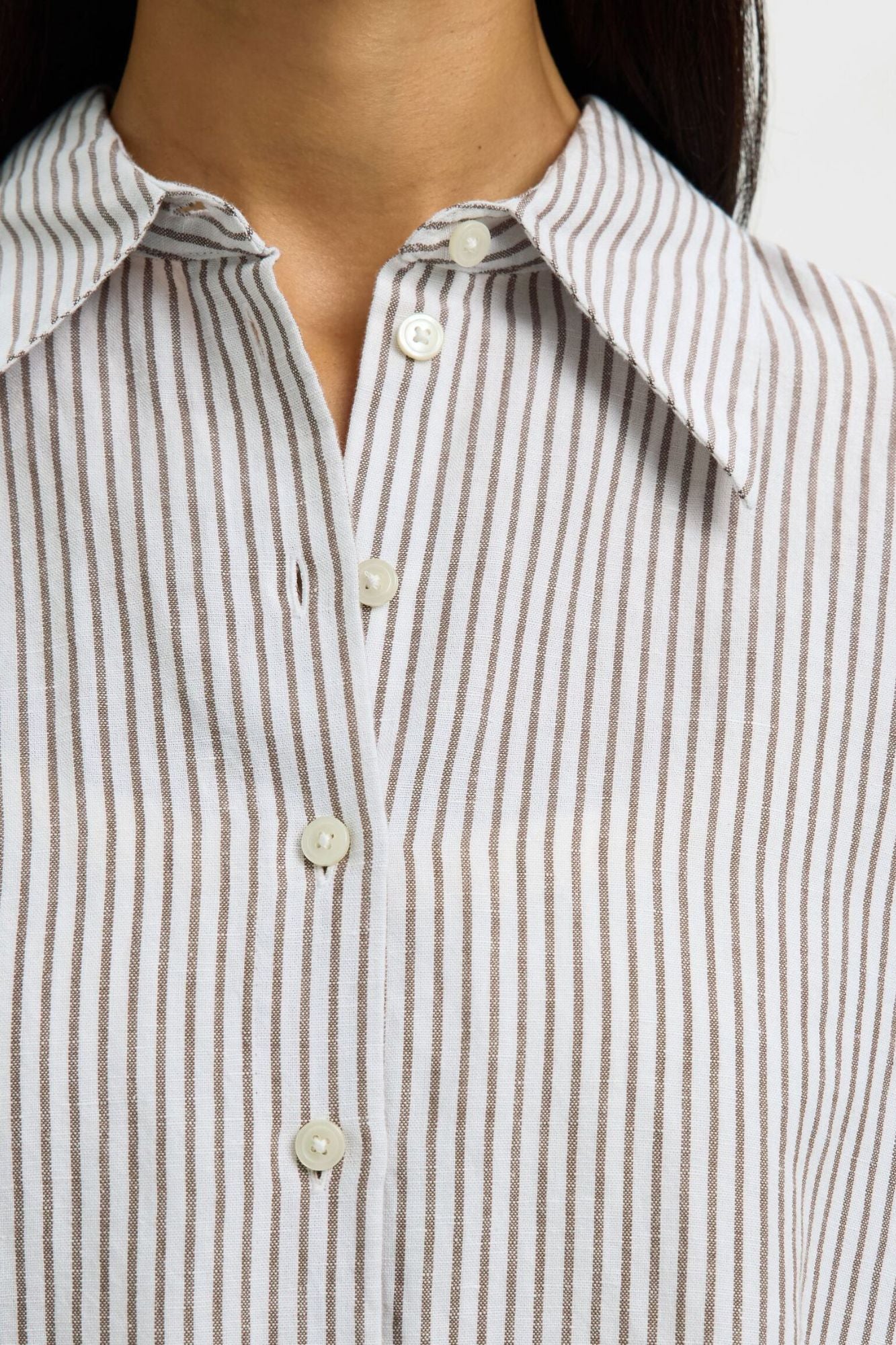Cleo Oversized Linen Blend Shirt
