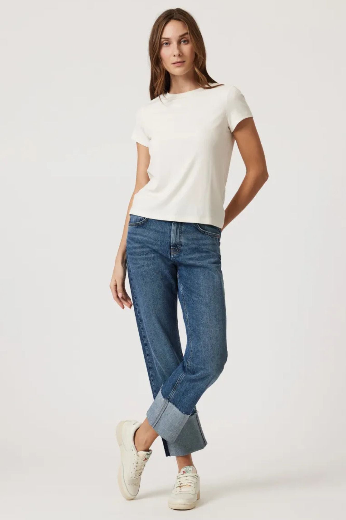 Luxe Touch Tencel Ribbed T-Shirt