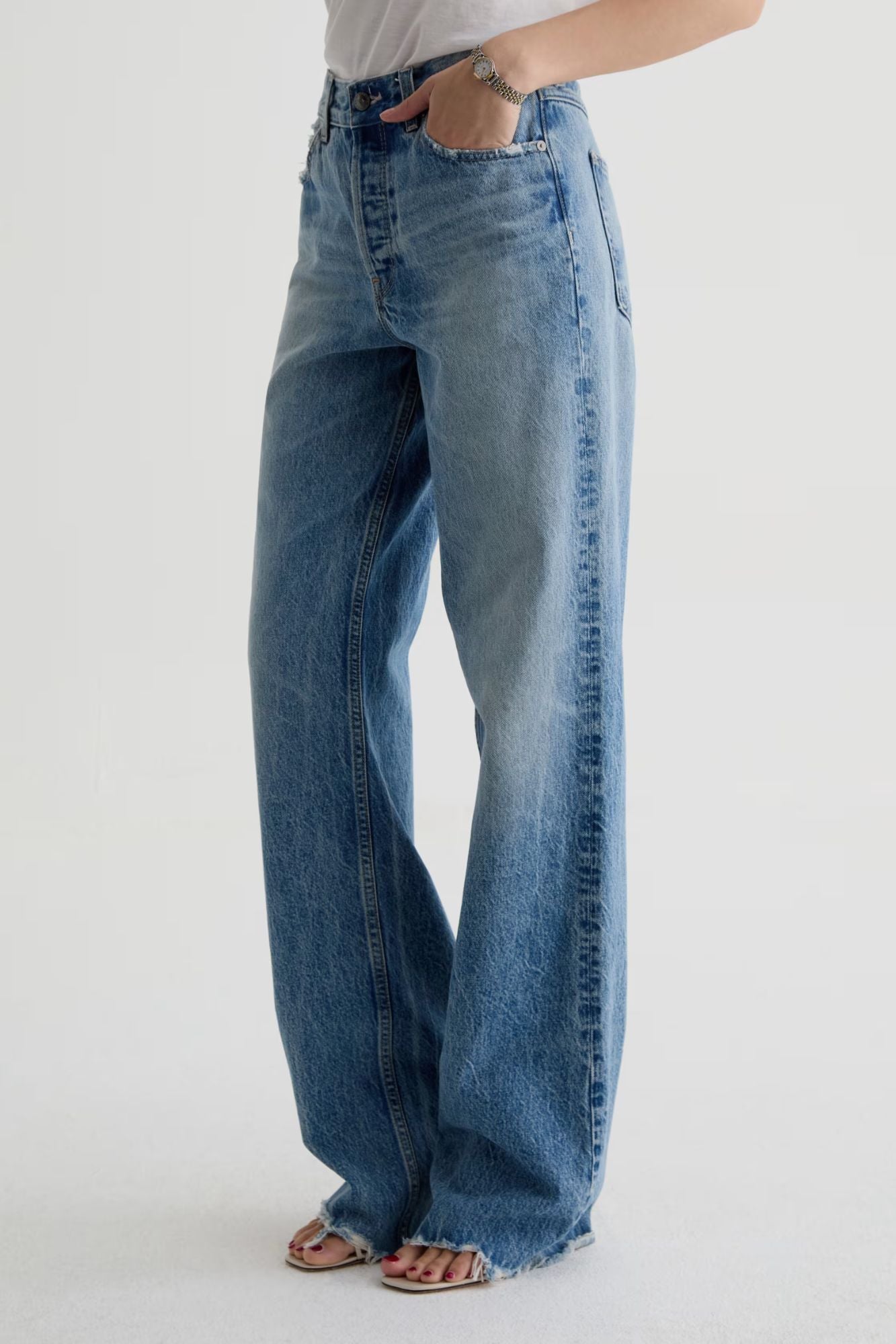 Billie Low Slung Straight Leg