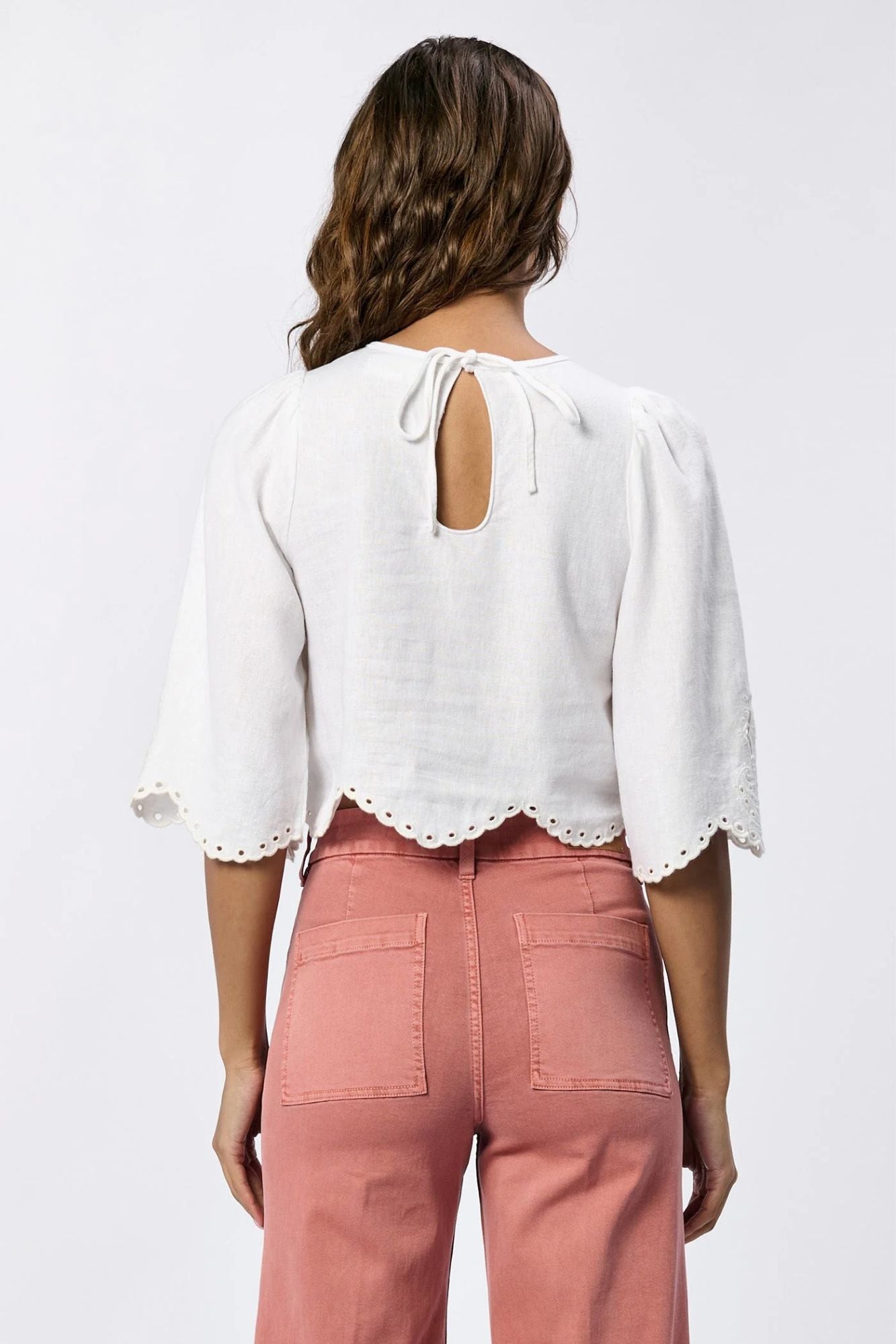 Blythe Novelty Top Embroidery