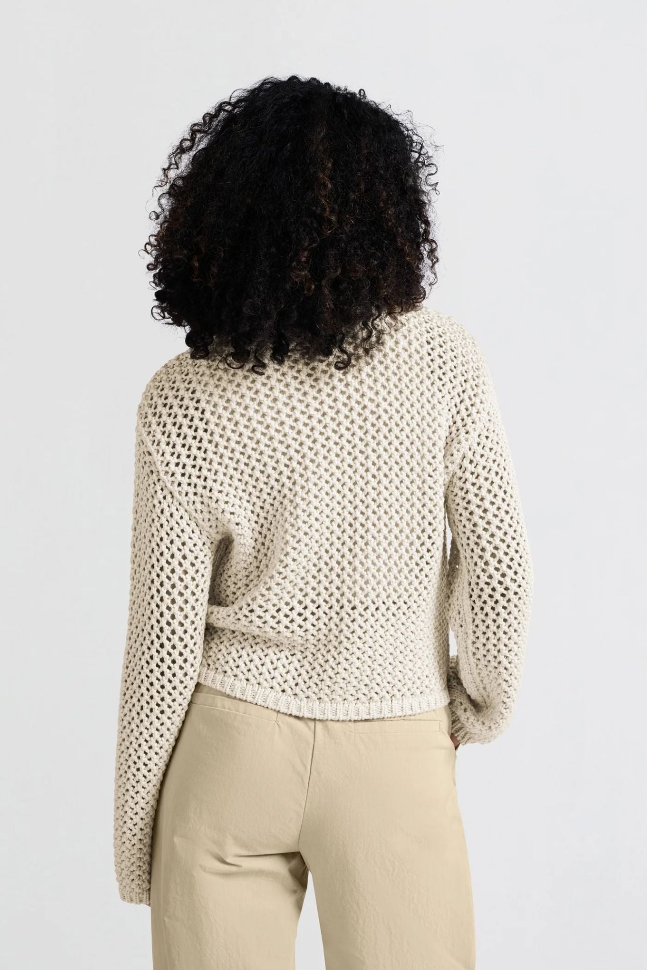 Summer Mesh Stitch Cardigan