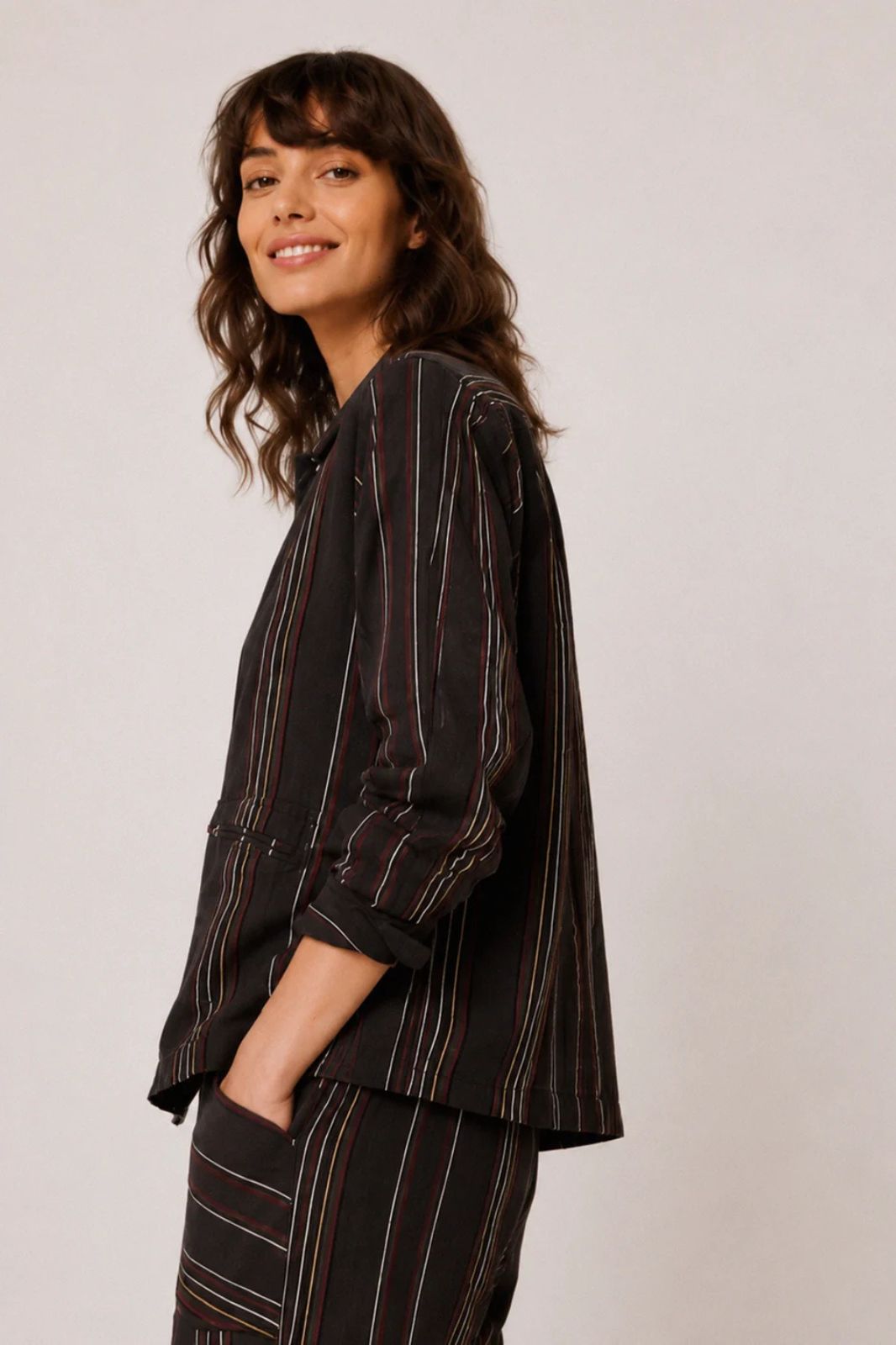 Striped Overshirt