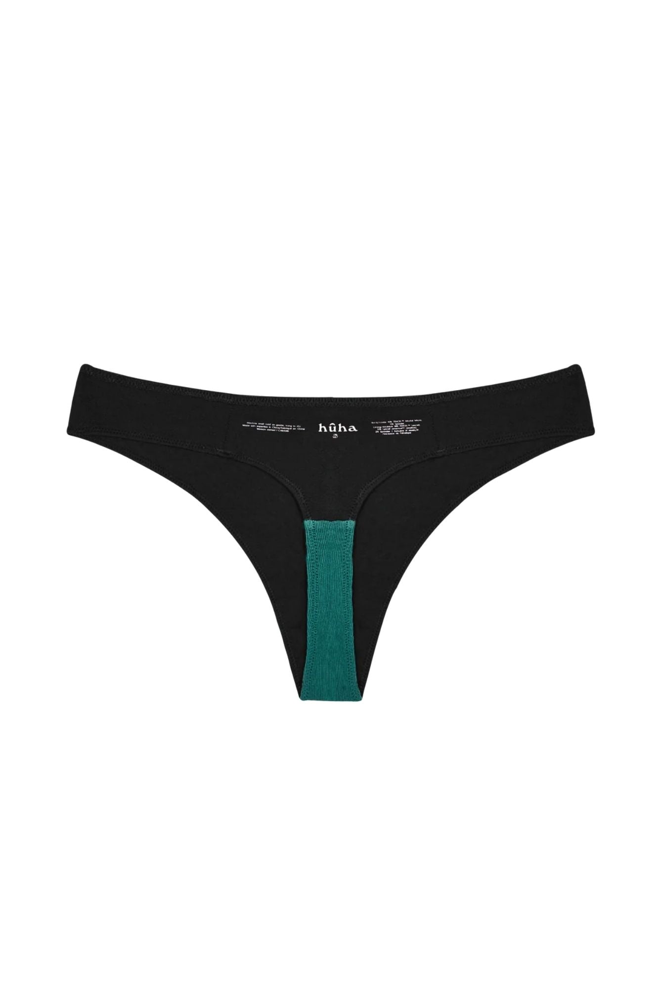 Low Profile Thong Mineral Undies | Black