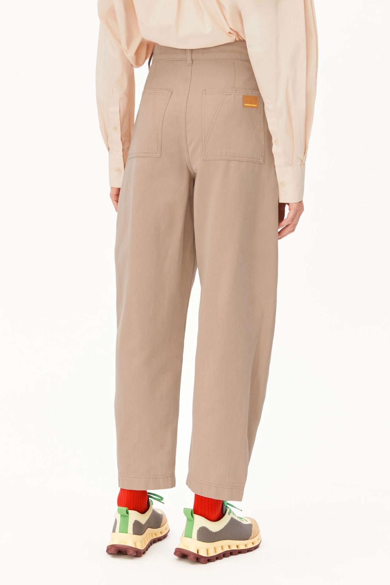 Workwear Canvas Barrel Pant
