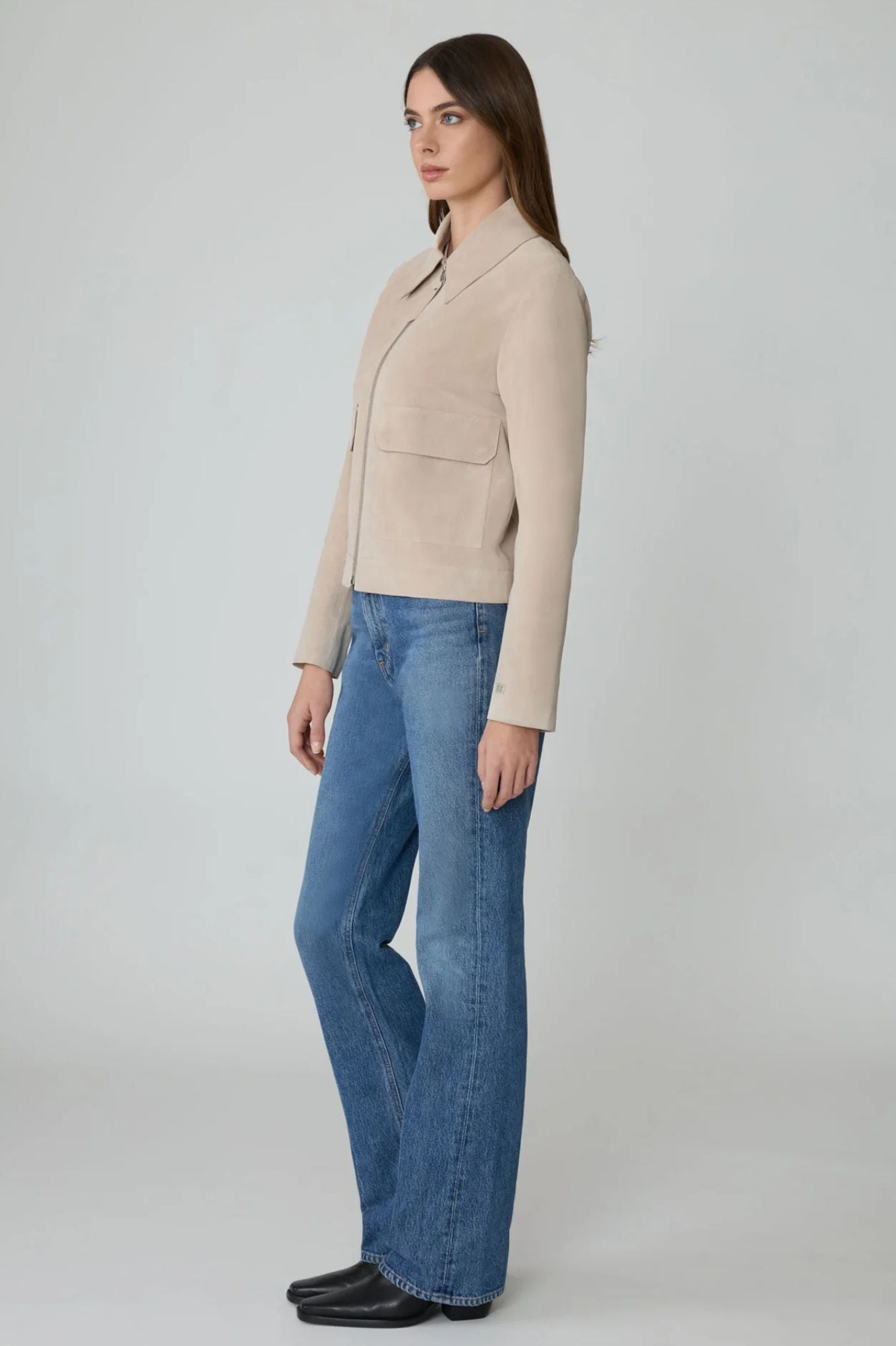 Allan Suede Shirt Jacket