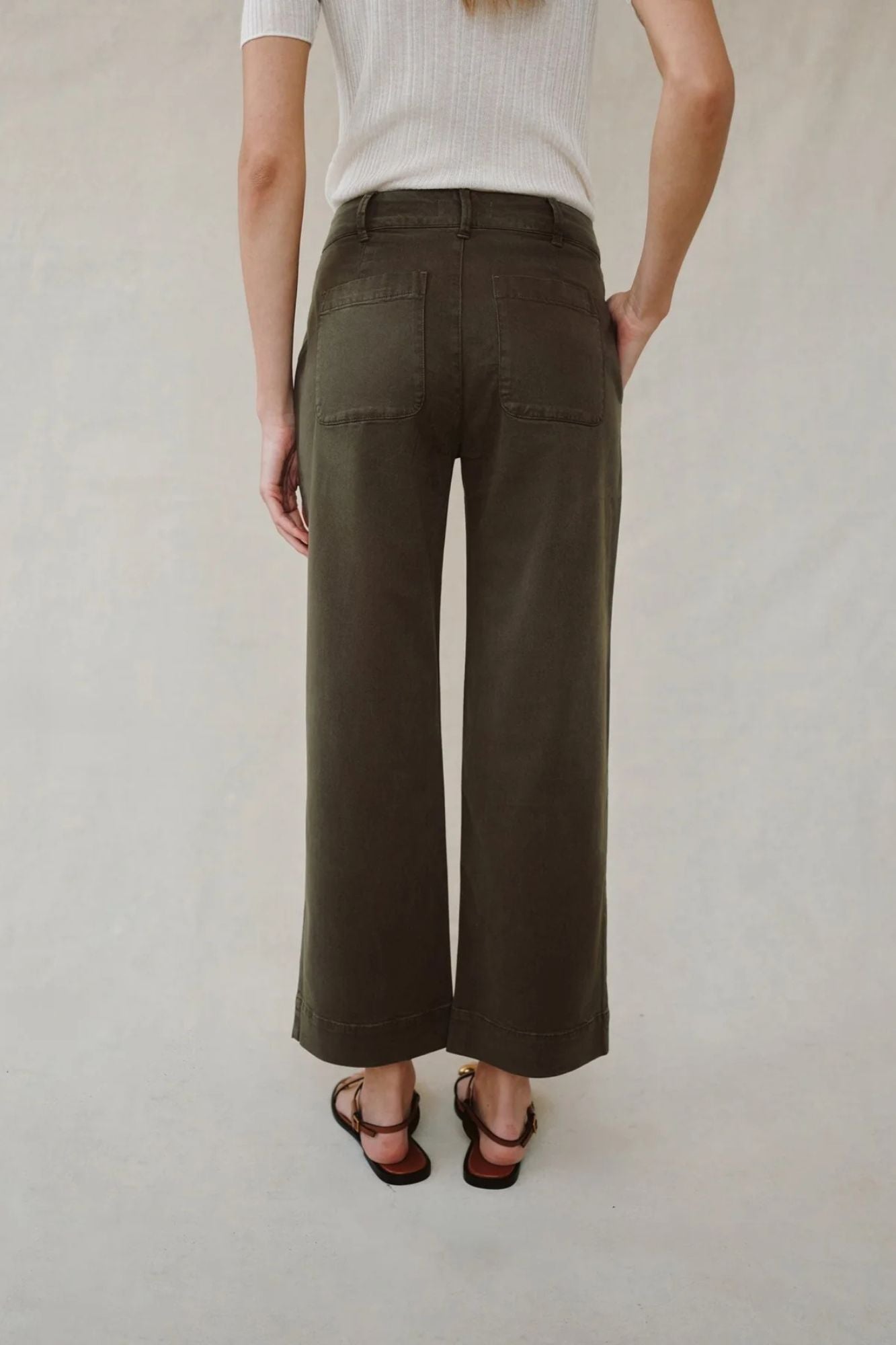 Saige Wide Leg Crop