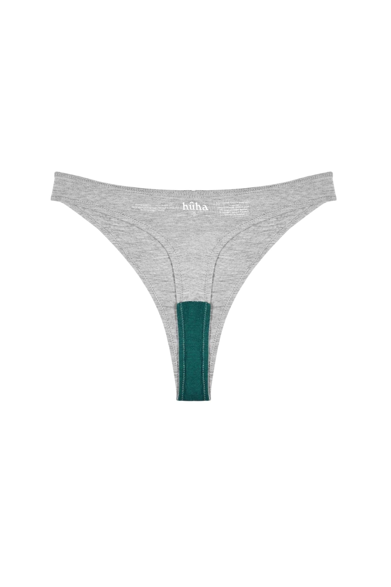 High Rise Thong Mineral Undies | Grey