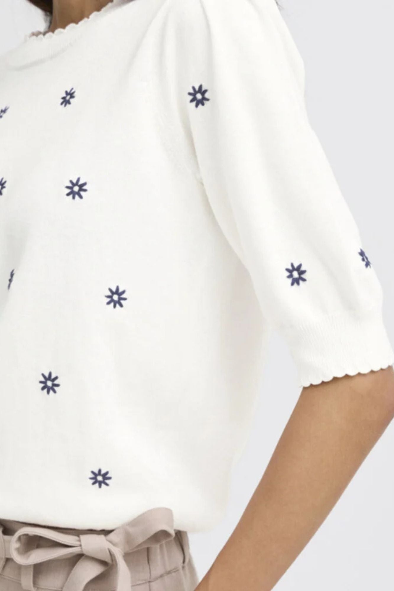 Ottoline Short Sleeve Sweater