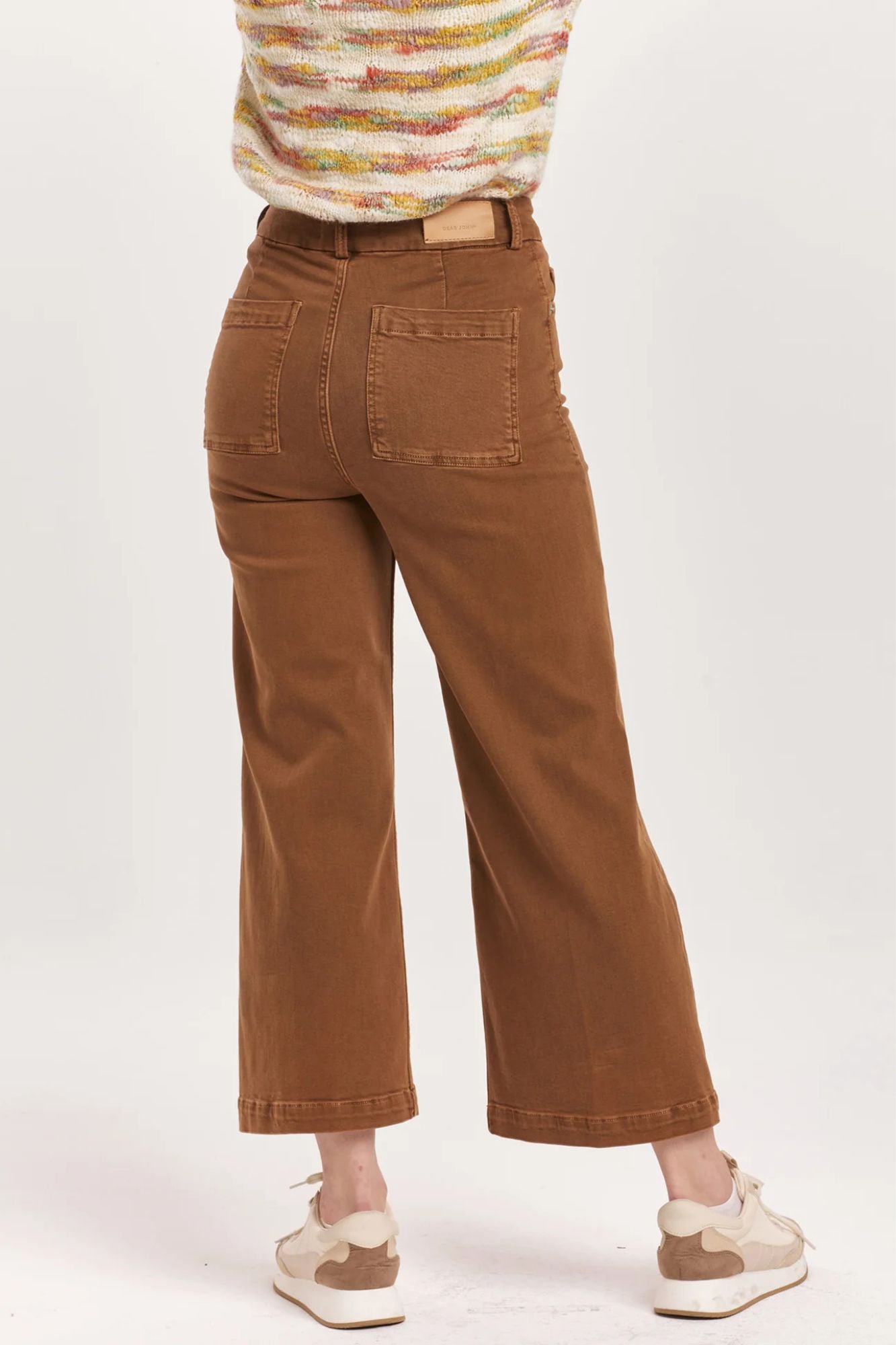 Audrey Cropped Wide Leg Jeans