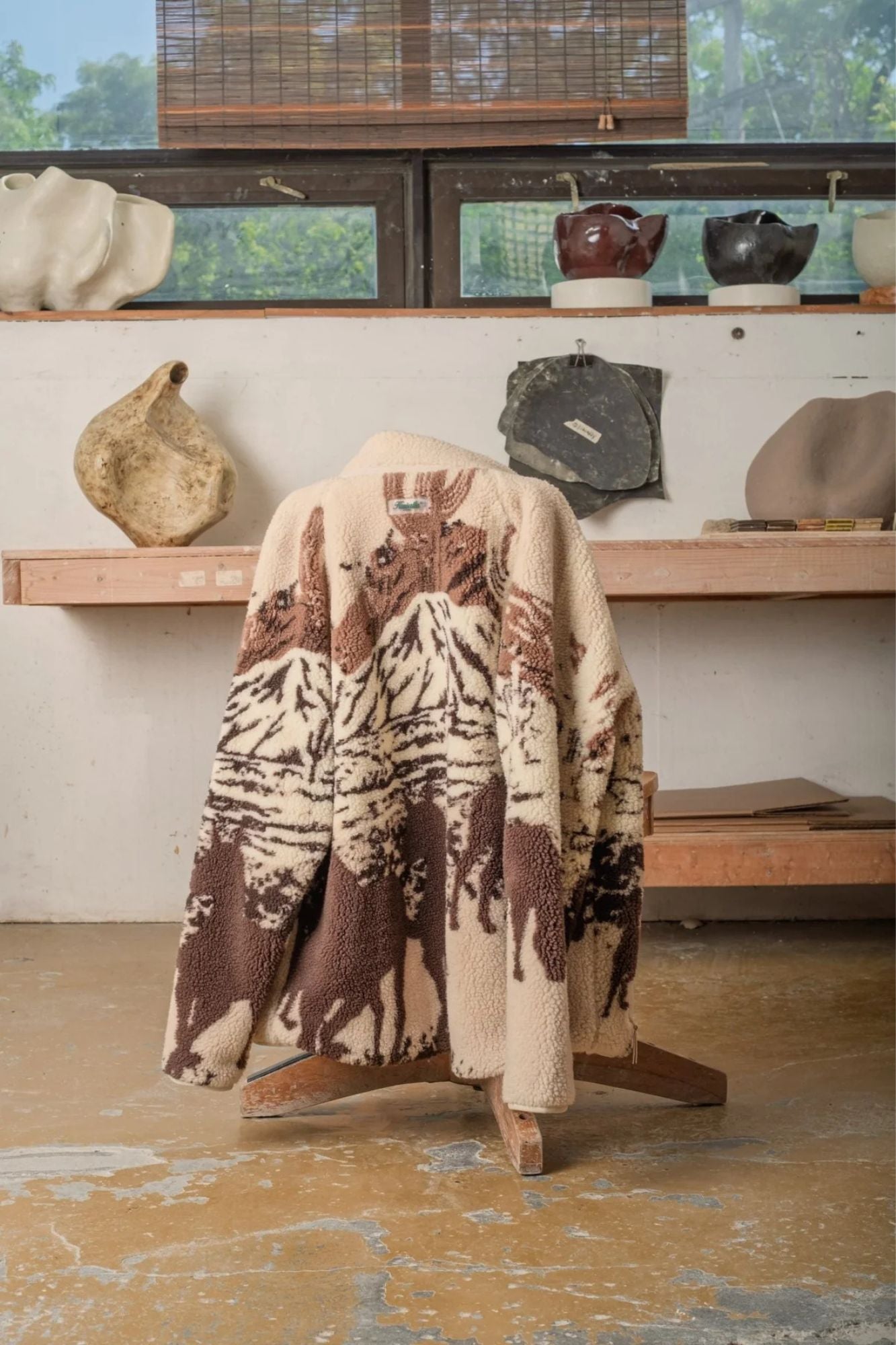 Printed Sherpa Fleece